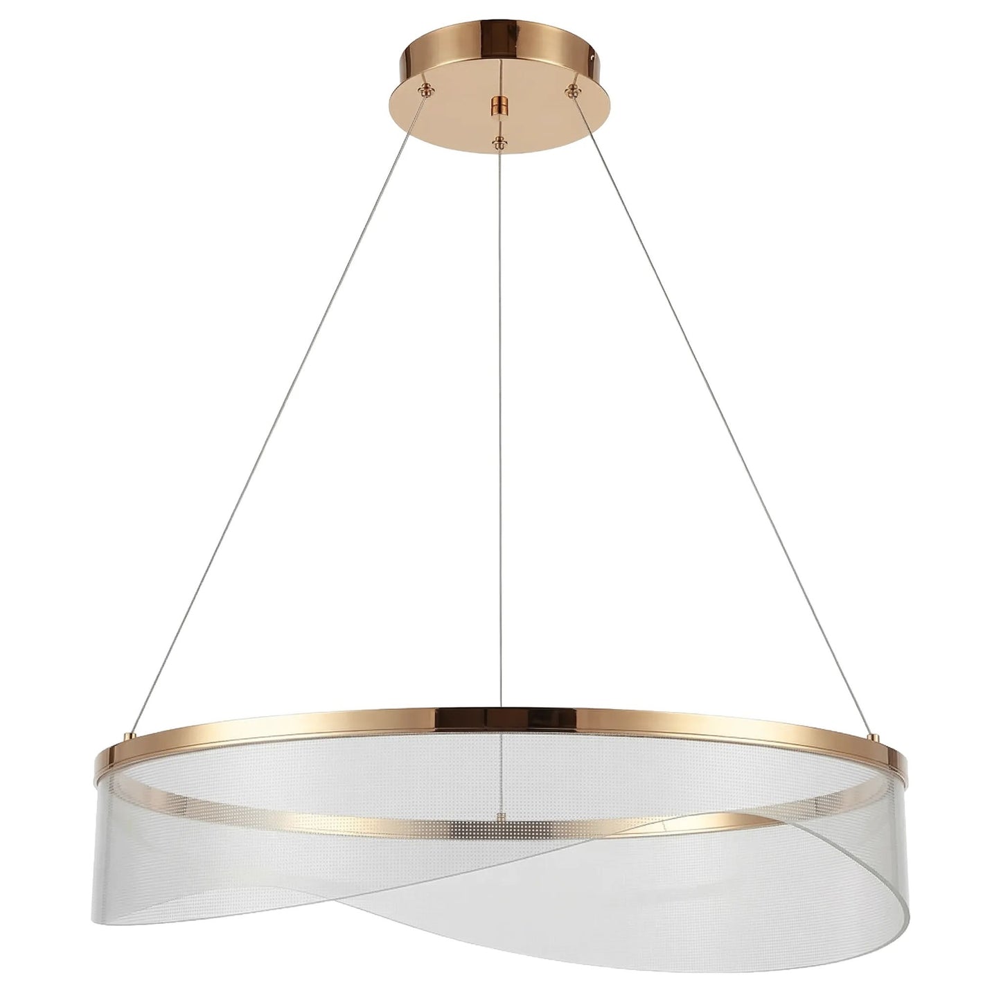 LAMPĂ DE TAVAN SUSPENDATĂ G144-CP 40 GOLD  1
