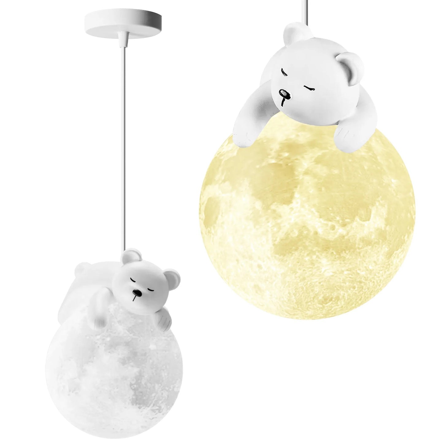 Lampă suspendată WHITE BEAR APP1597-1CP  1