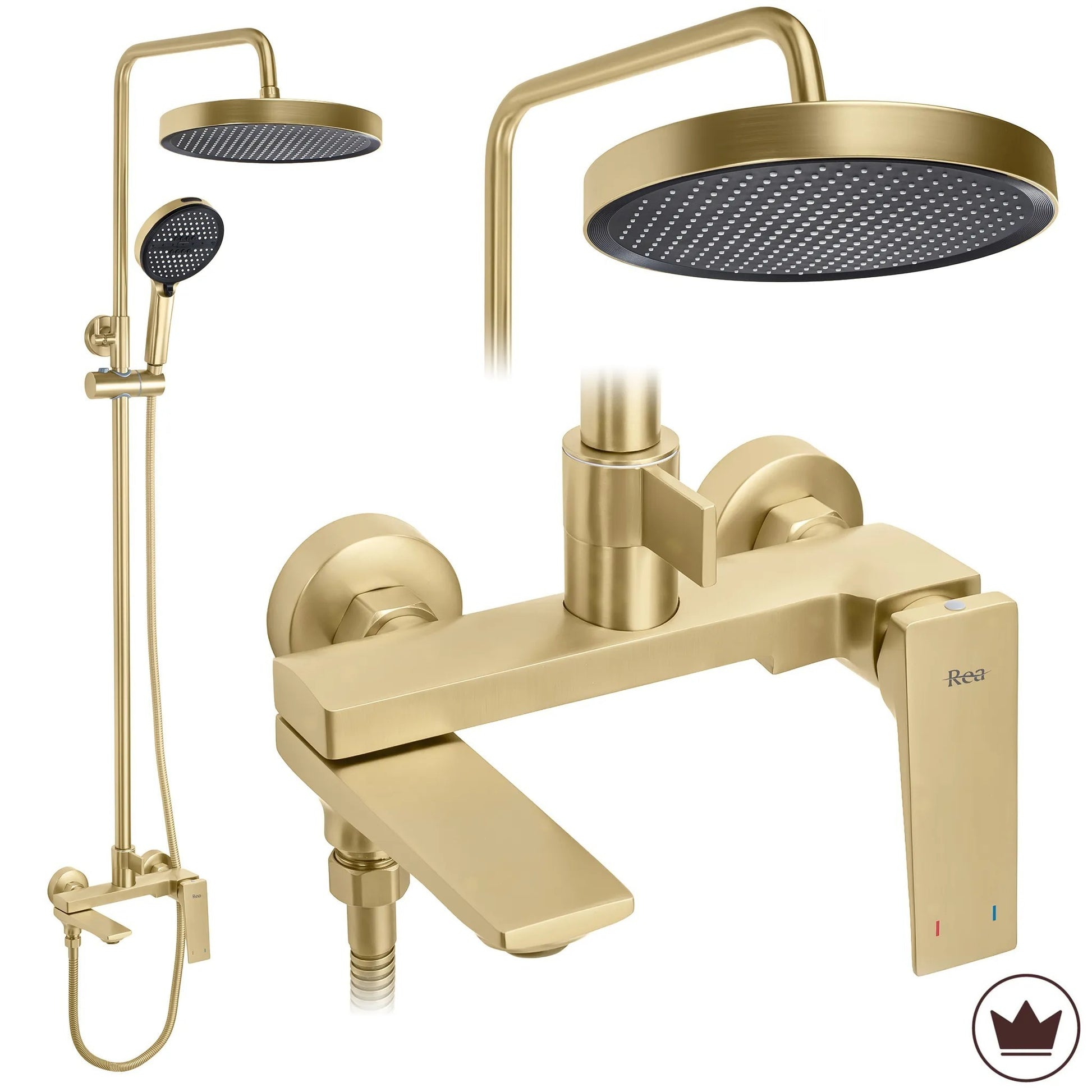 Set dus Rea Prime Brush Gold  1