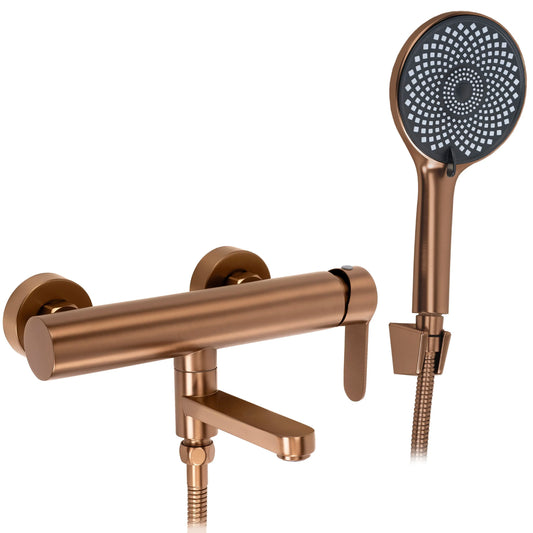 Baterie pentru cadă Rea Arcos Brushed Copper  1