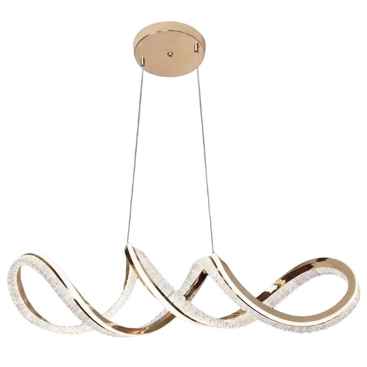 LAMPĂ SUSPENDATĂ DE TAVAN G154-CP GOLD  1