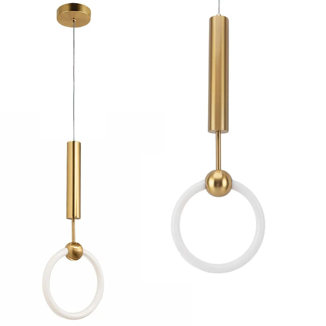 Lampă suspendată LED LHJ059-1CP Brush Gold  1