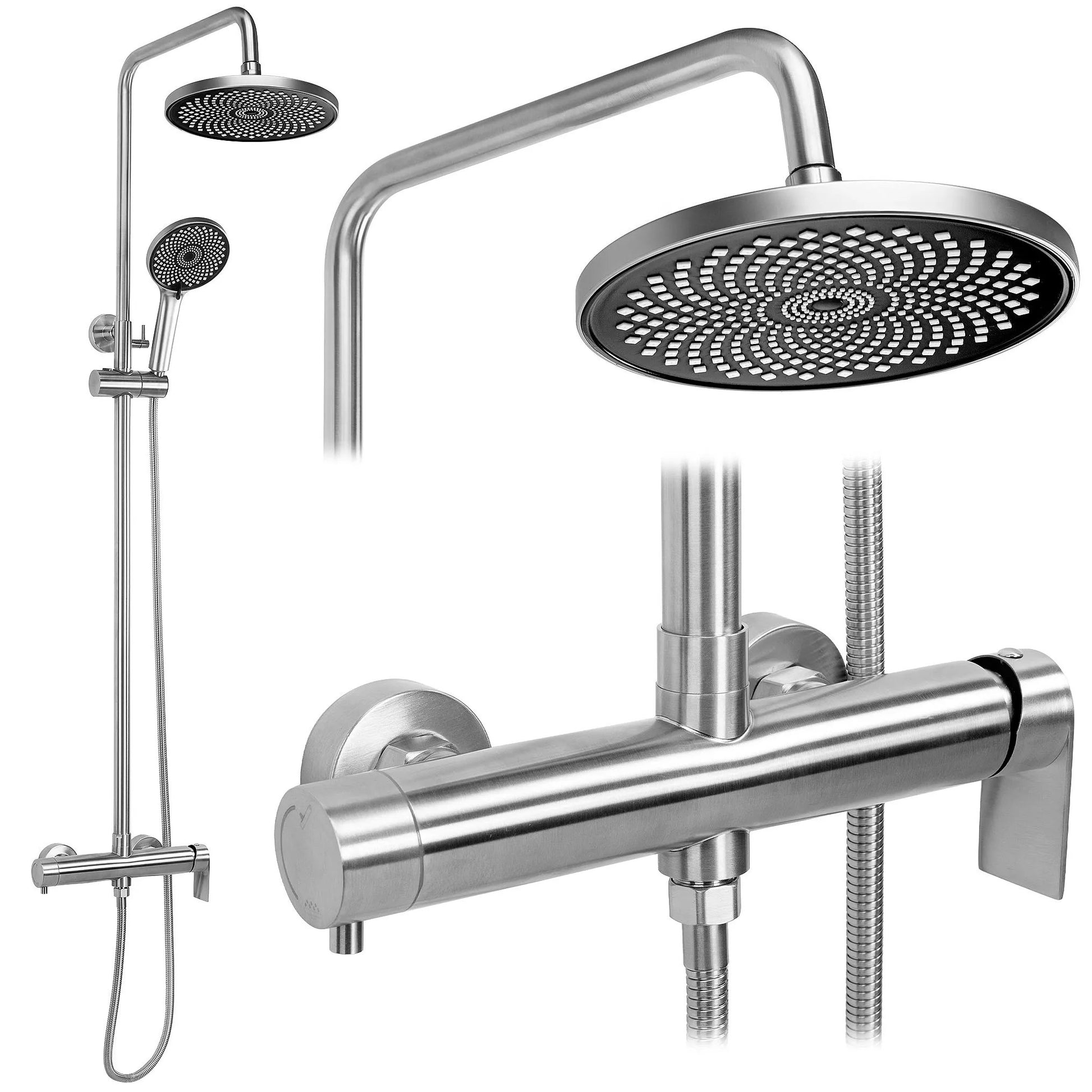 Set dus Rea Hunter Brush Nickel  1