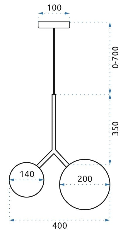 Lampă De Tavan APP1013-2CP  9