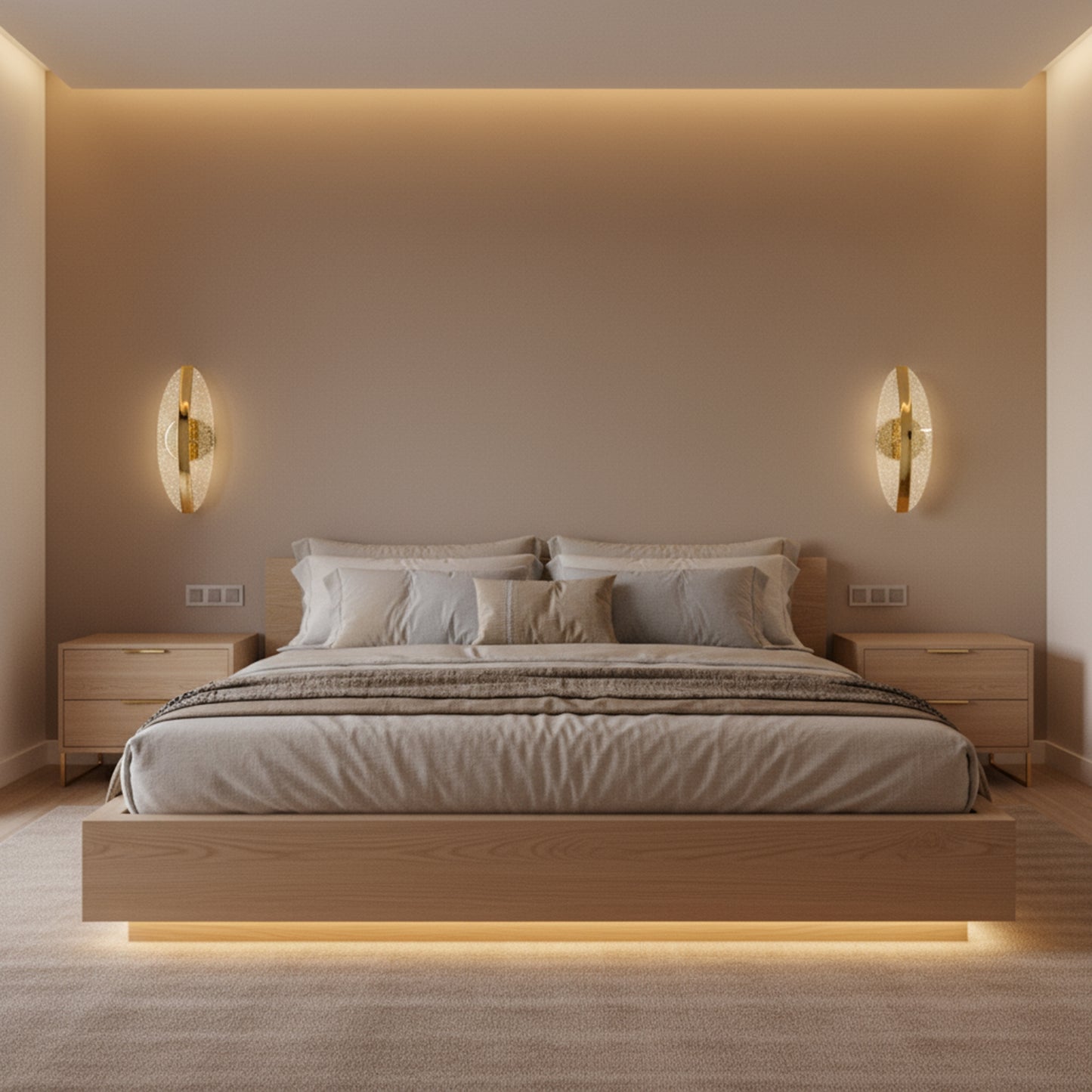 Lampa De Perete Led G130-w Gold  3