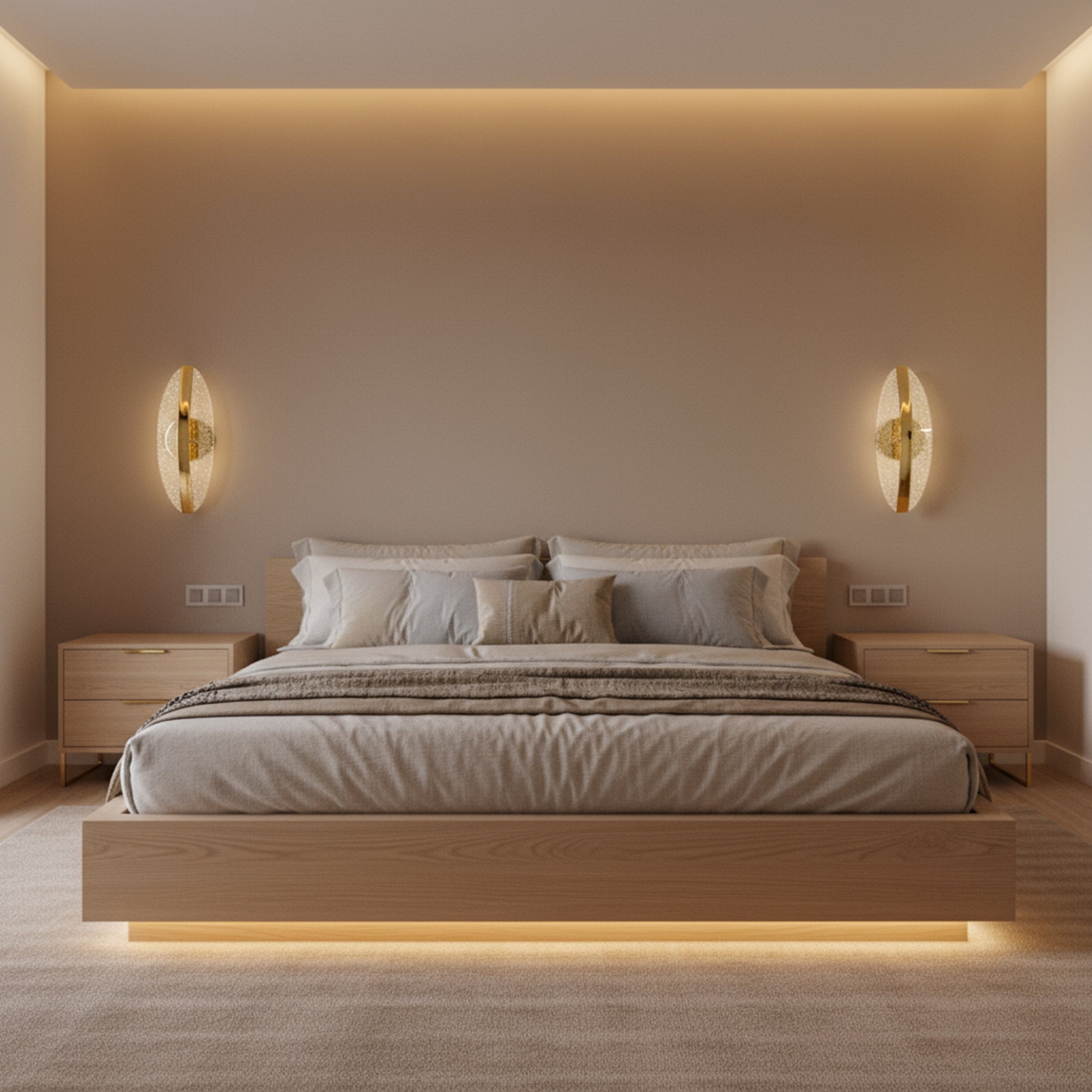 Lampa De Perete Led G130-w Gold  3