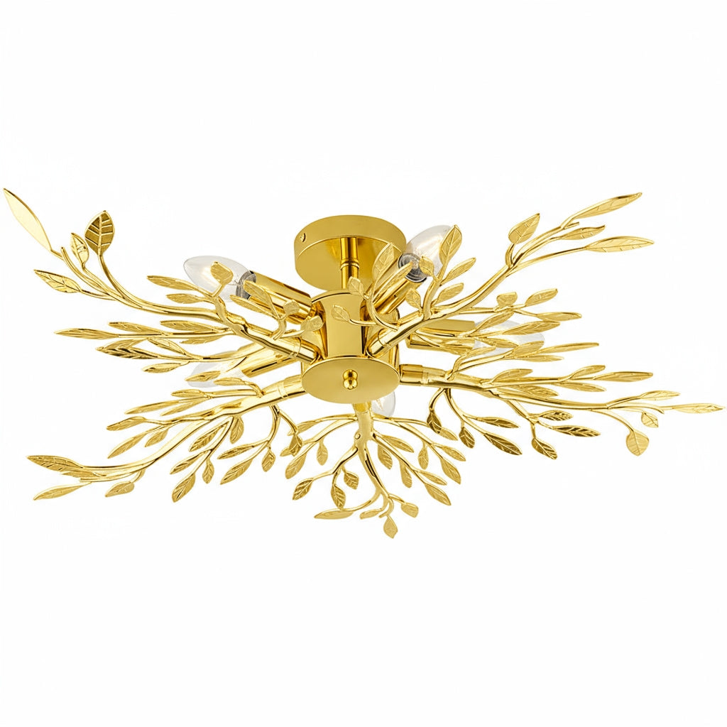 Lampă De Tavan Ebt022-5c Gold  4