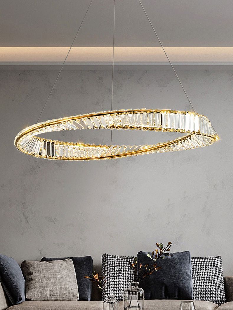 Lustra Tavan LED Cristal APP1202-CP 6