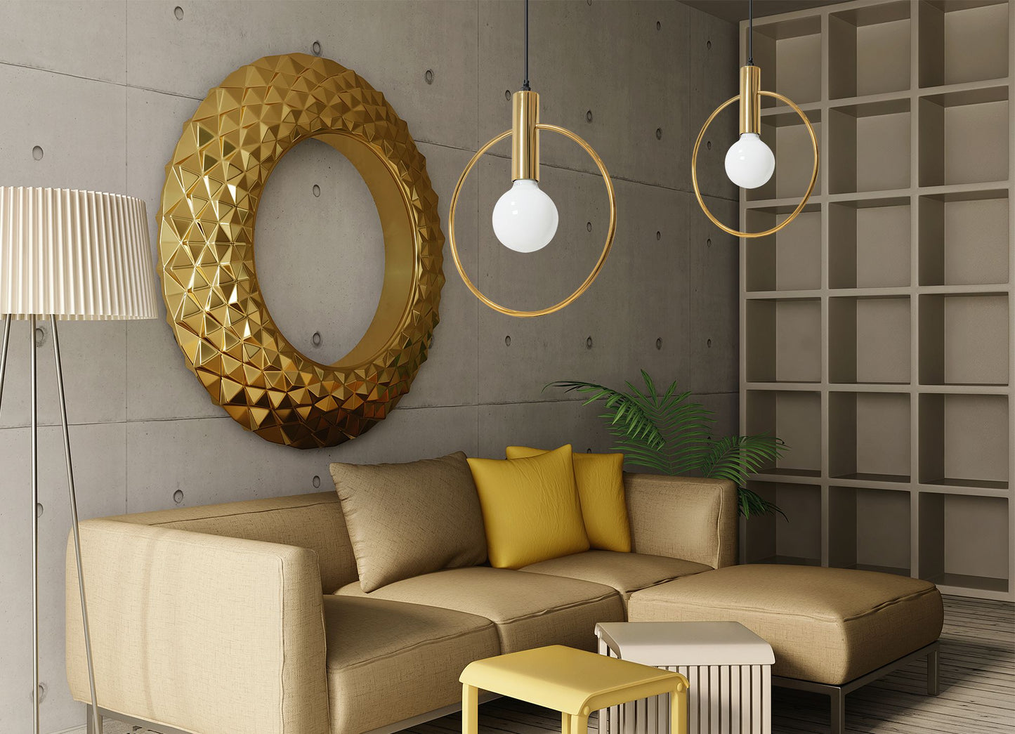 Lampa APP485-1CP Gold  5