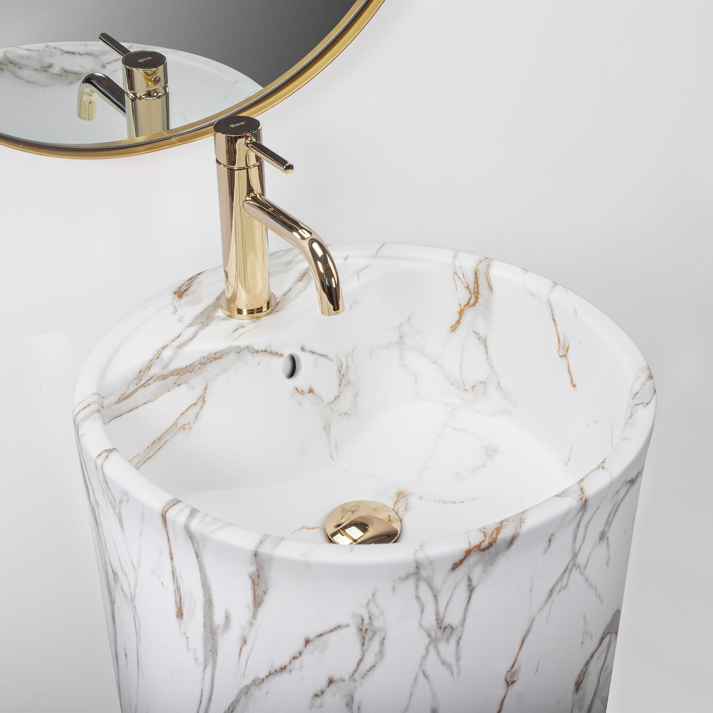 Lavoar de sine stătător Ceramic Rea Anya Lava Matt  3