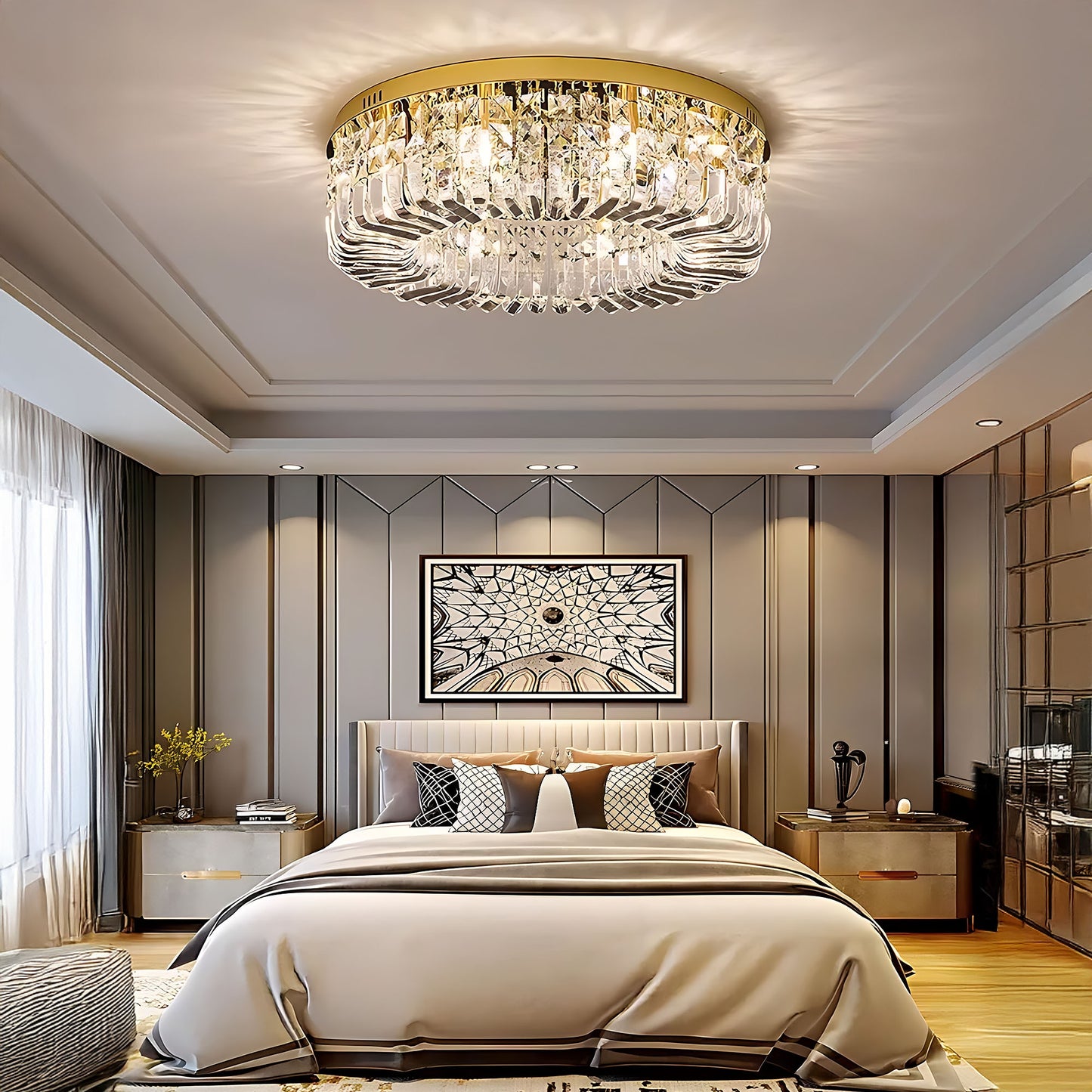 Lampa APP1729-8C 60 Cm Gold  12