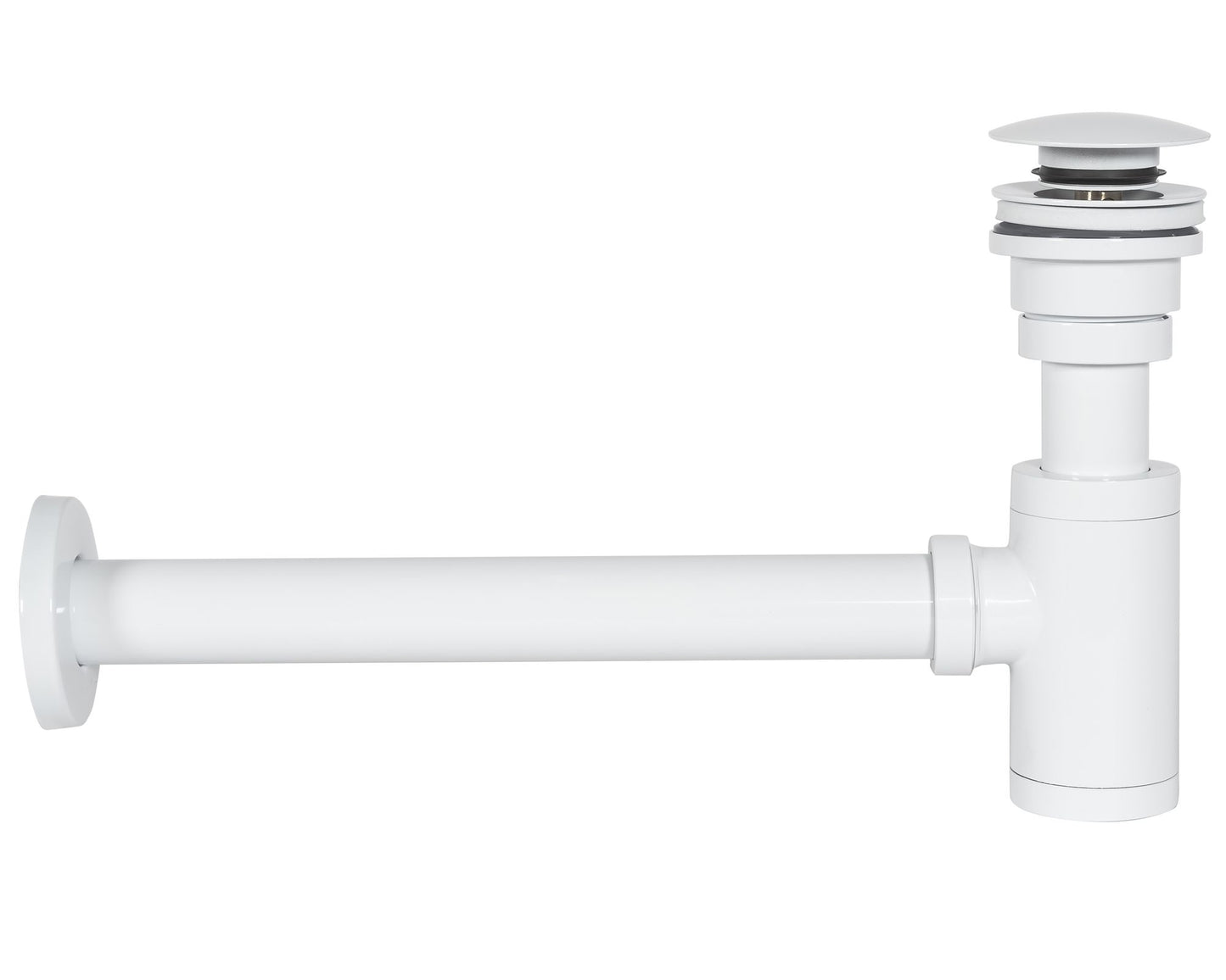 Sifon pentru lavoar Klik-Klak universal White 2