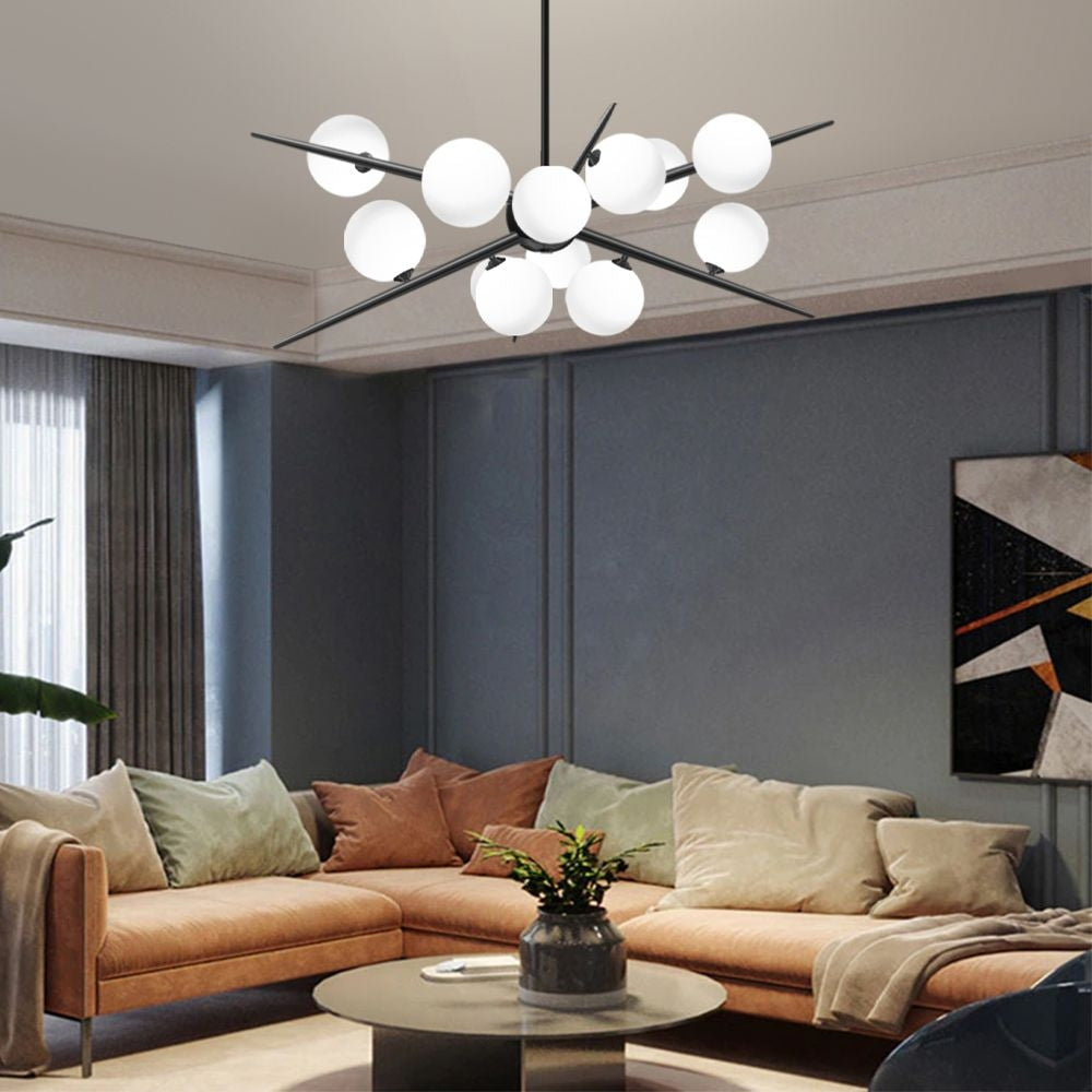 Lampă De Tavan Black APP999-12CP  7