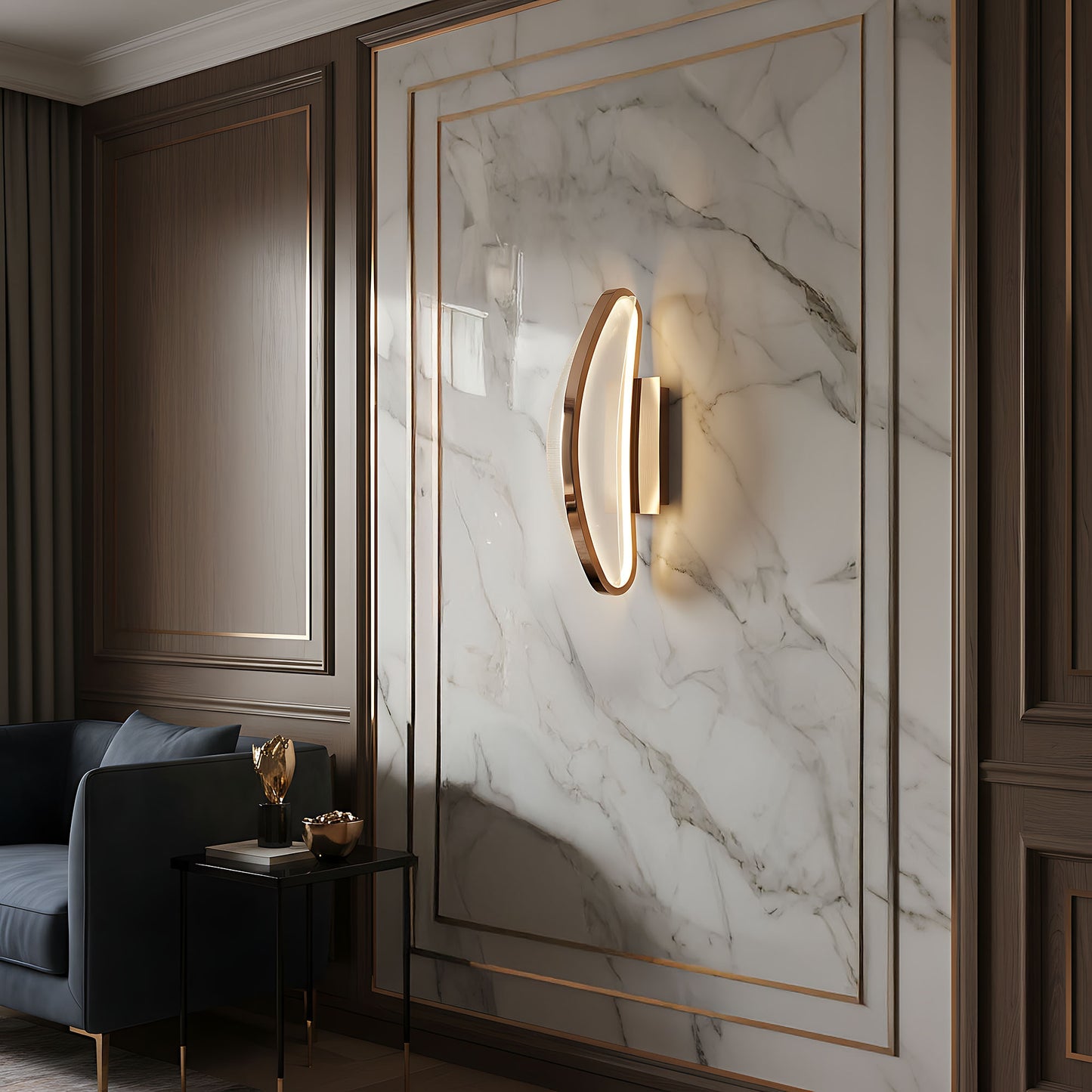 Lampa De Perete Led G125-w Rose Gold  5