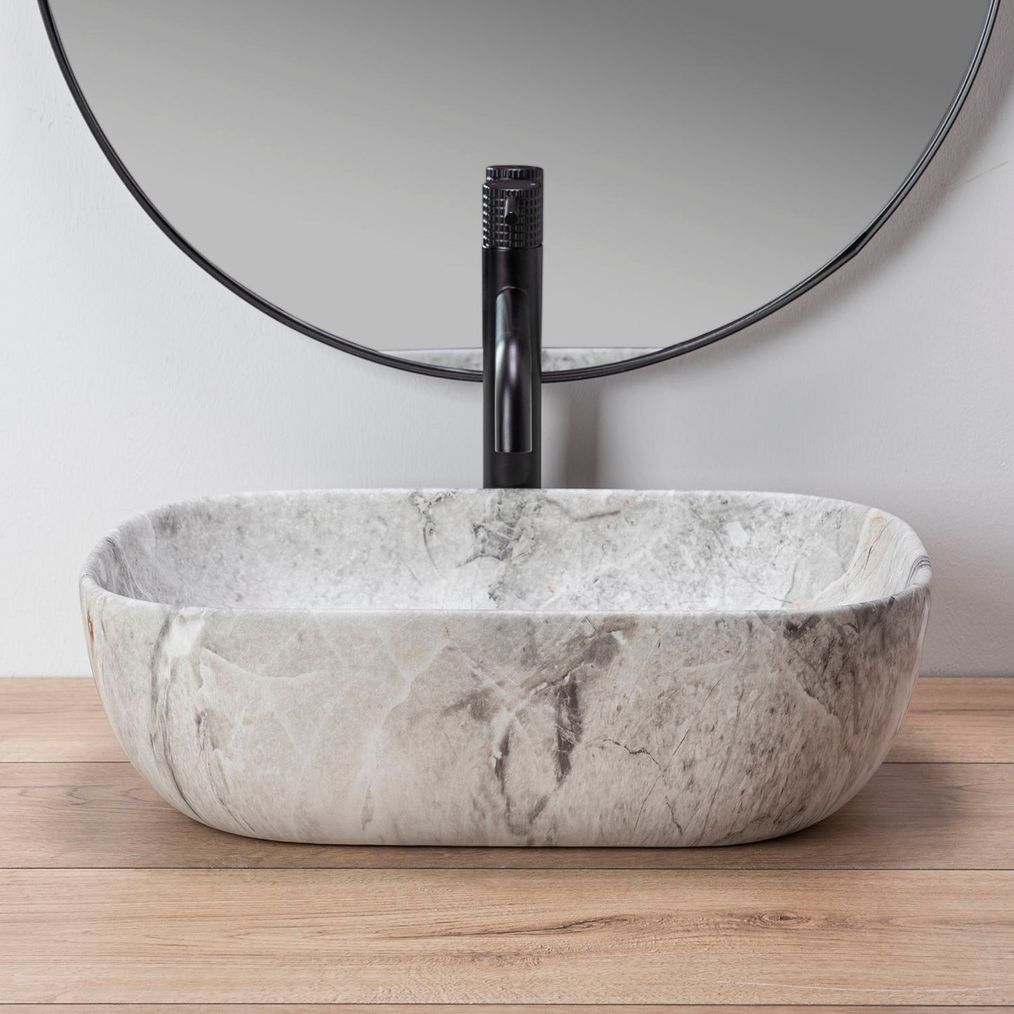 Lavoar pentru blat Rea Livia Stone 3