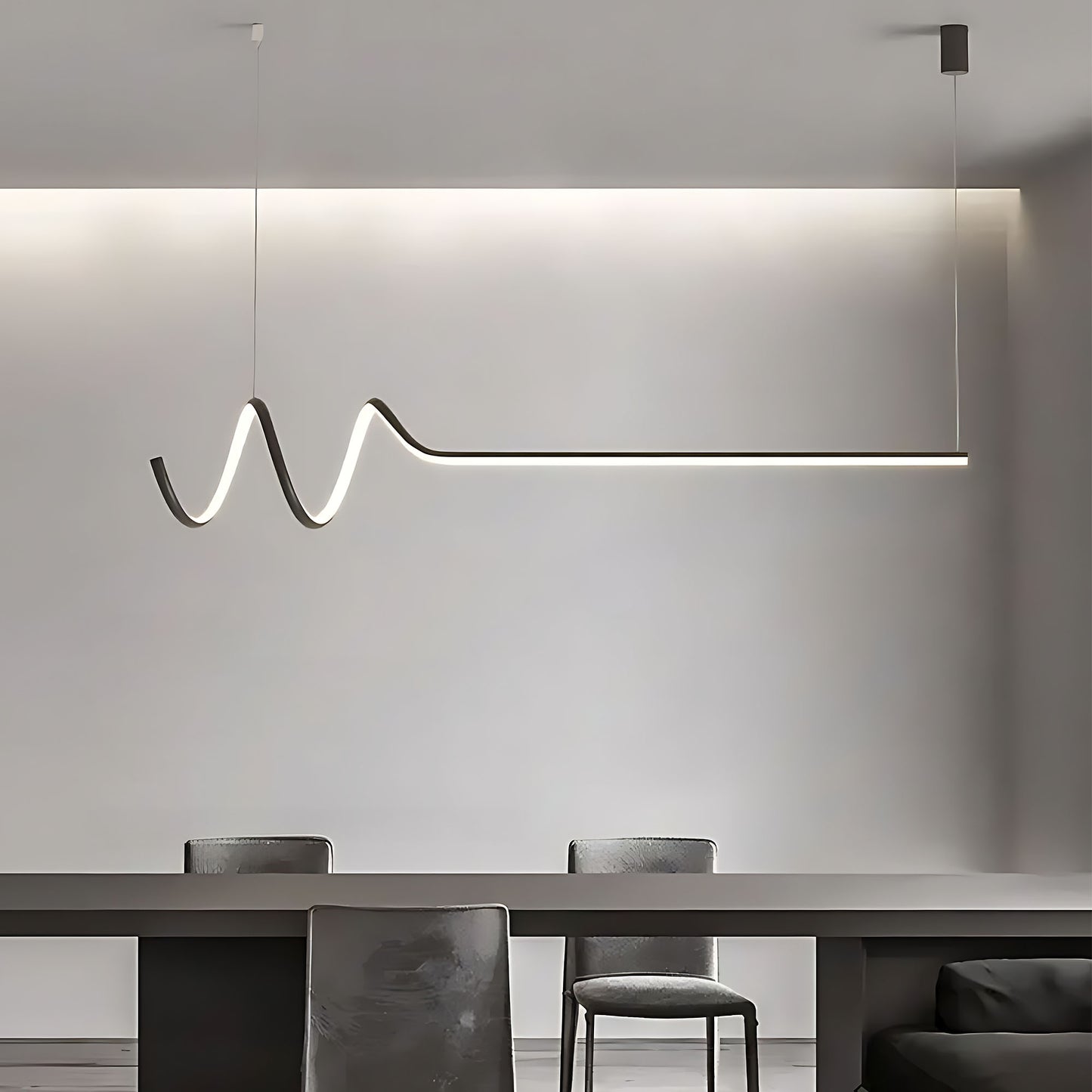 Lampă Suspendată Lhj030-cp 120cm Neagră  8