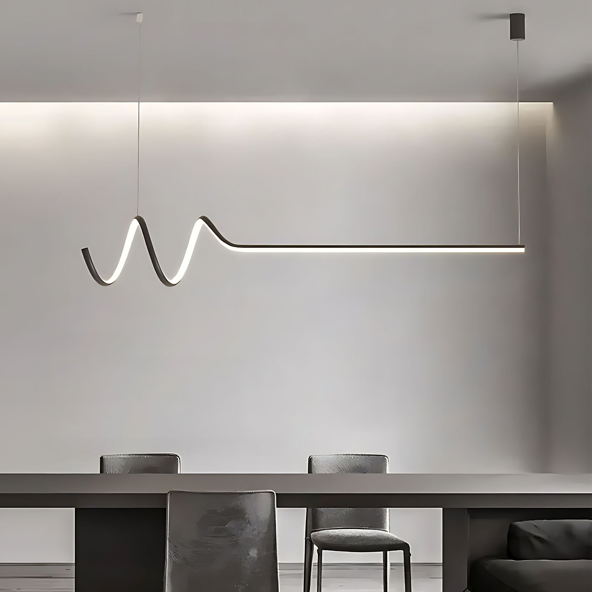 Lampă Suspendată Lhj030-cp 120cm Neagră  8