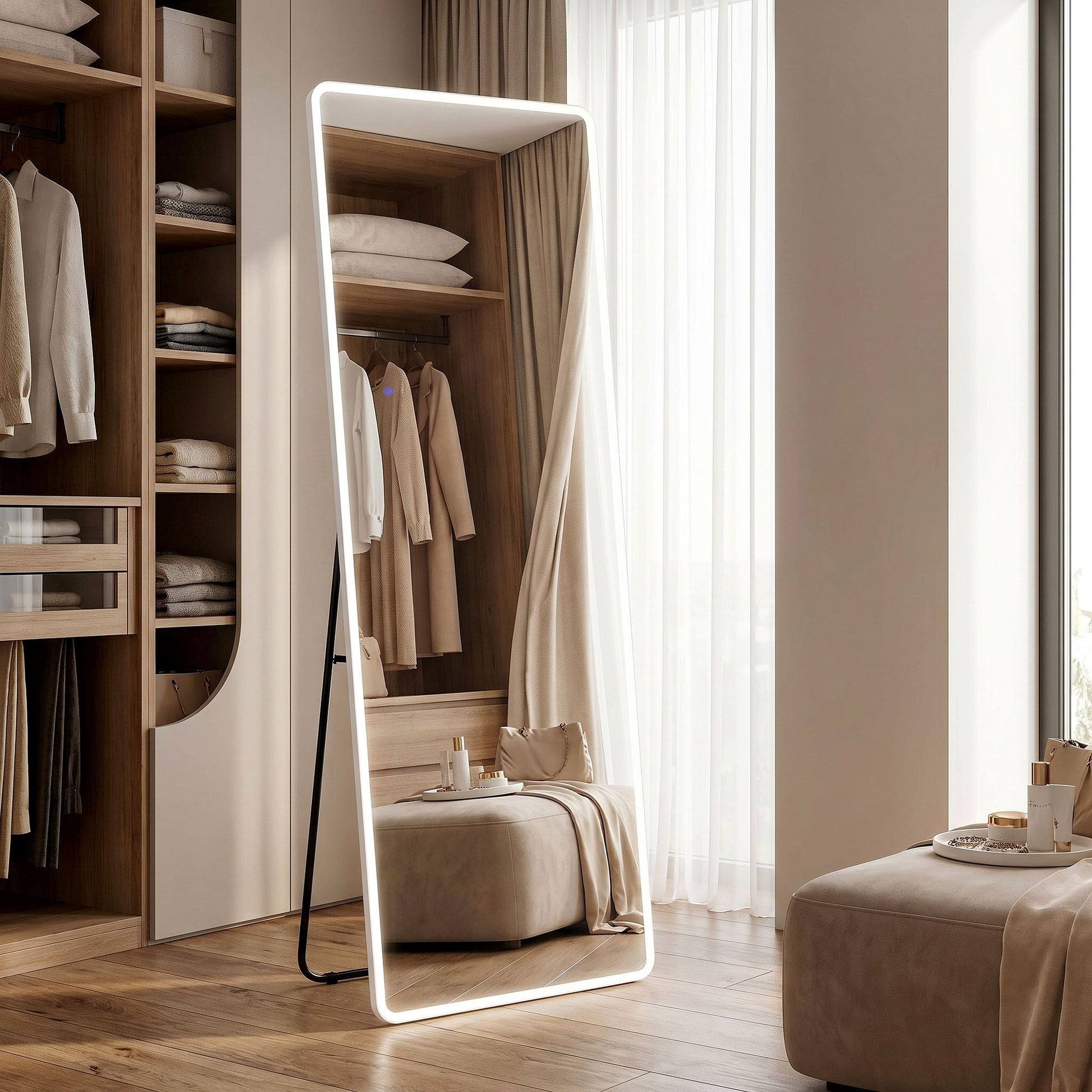 Oglindă LED Classico 60x170cm White  7