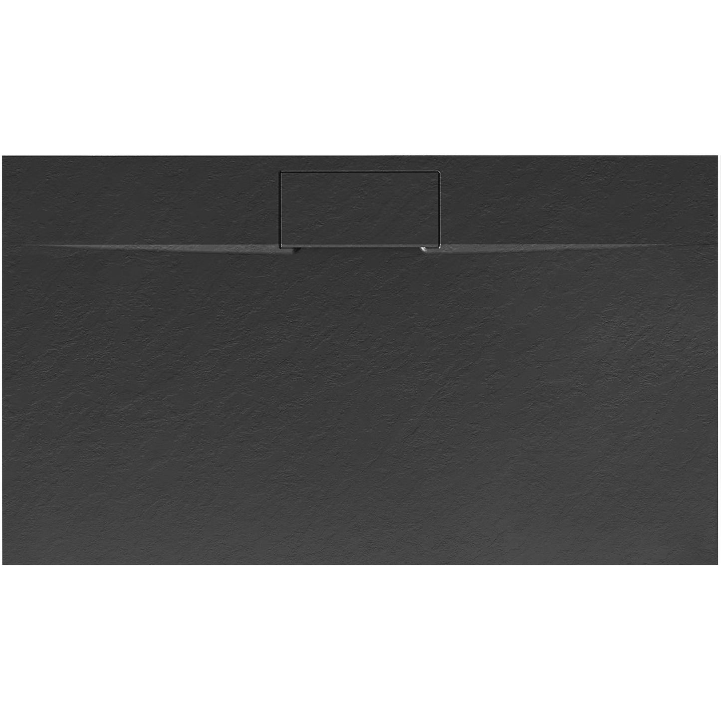 Cadita de dus Bazalt long negru 80x120  1