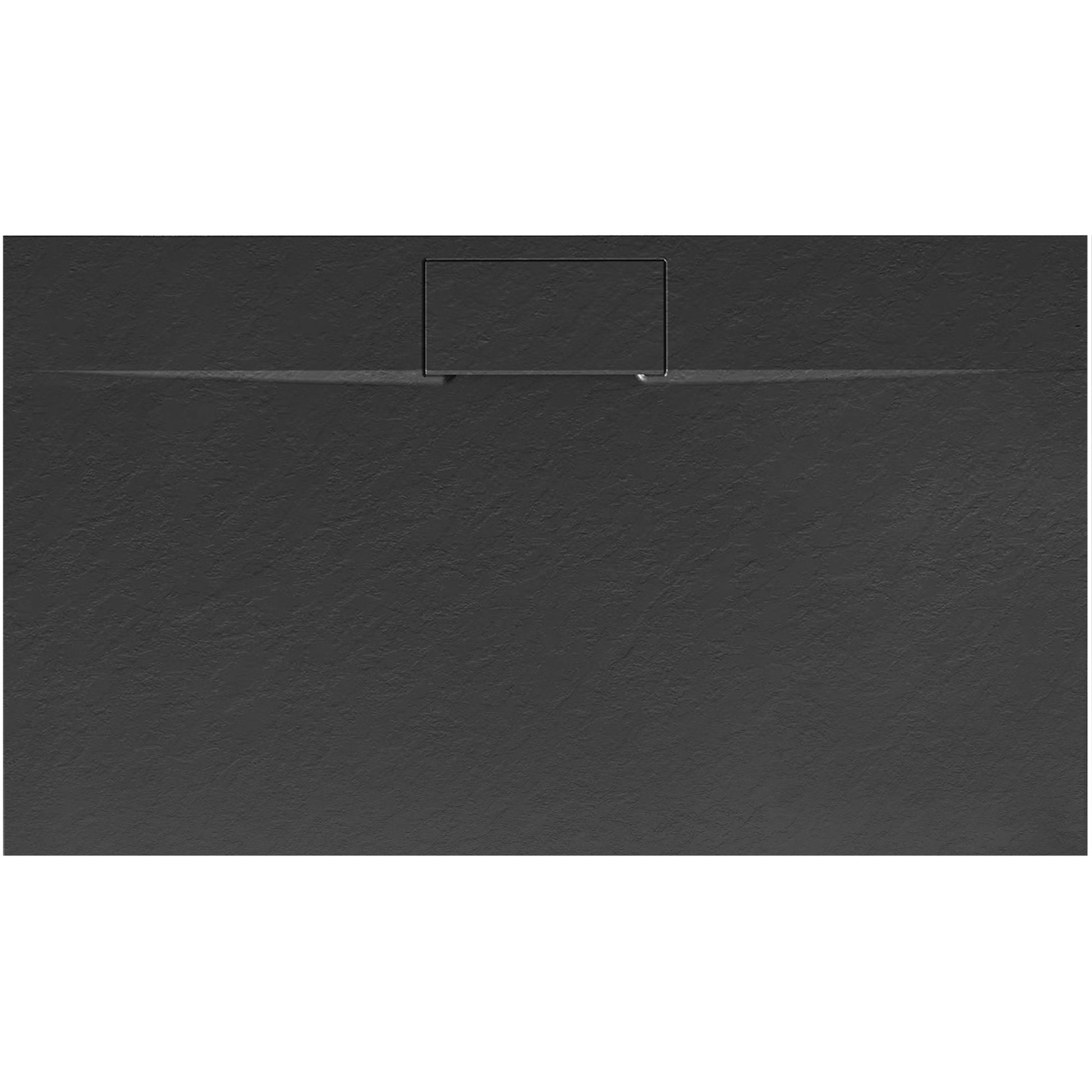 Cadita de dus Bazalt long negru 80x120  1