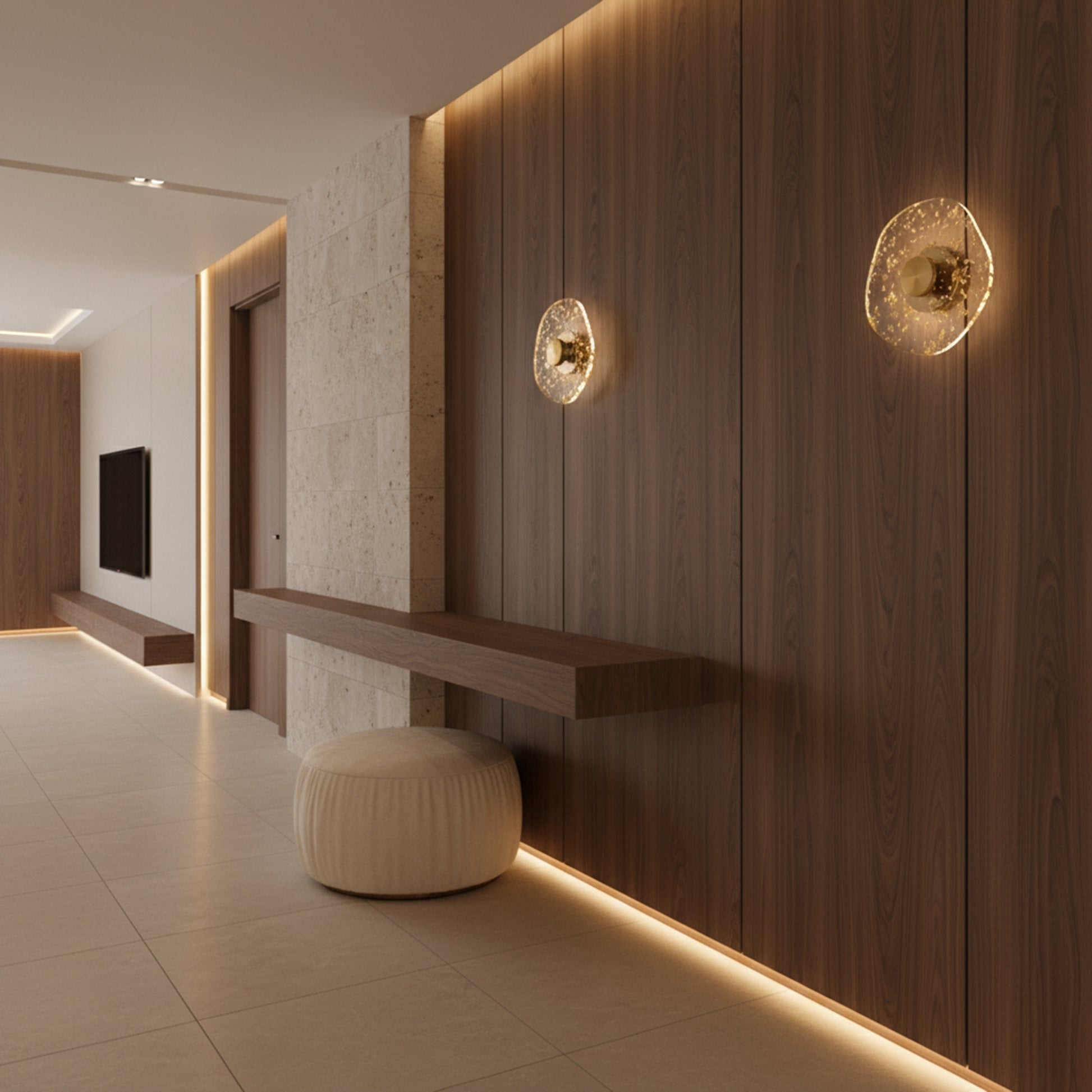 Lampa De Perete Led App1794-w Brush Gold  3