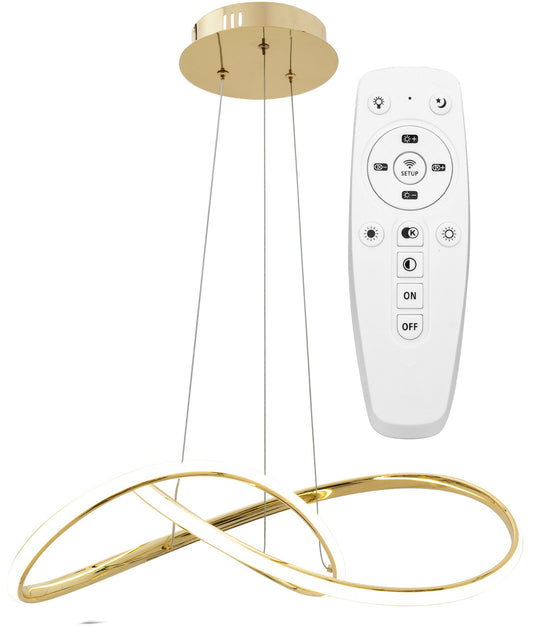 Lampa APP394-CP Gold  1