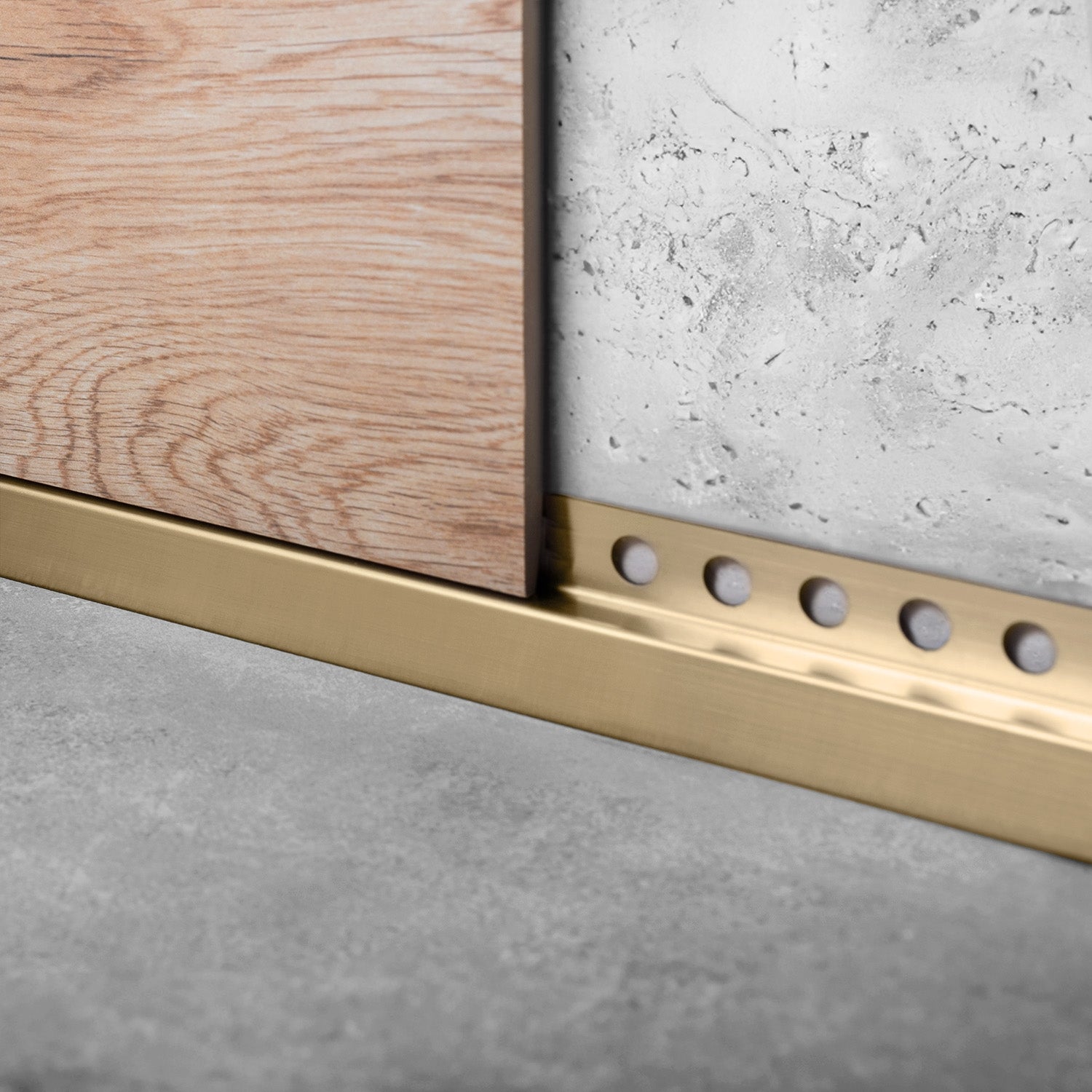 Bandă Frontală Pentru Cădiță De Duș 130cm Brush Gold  2