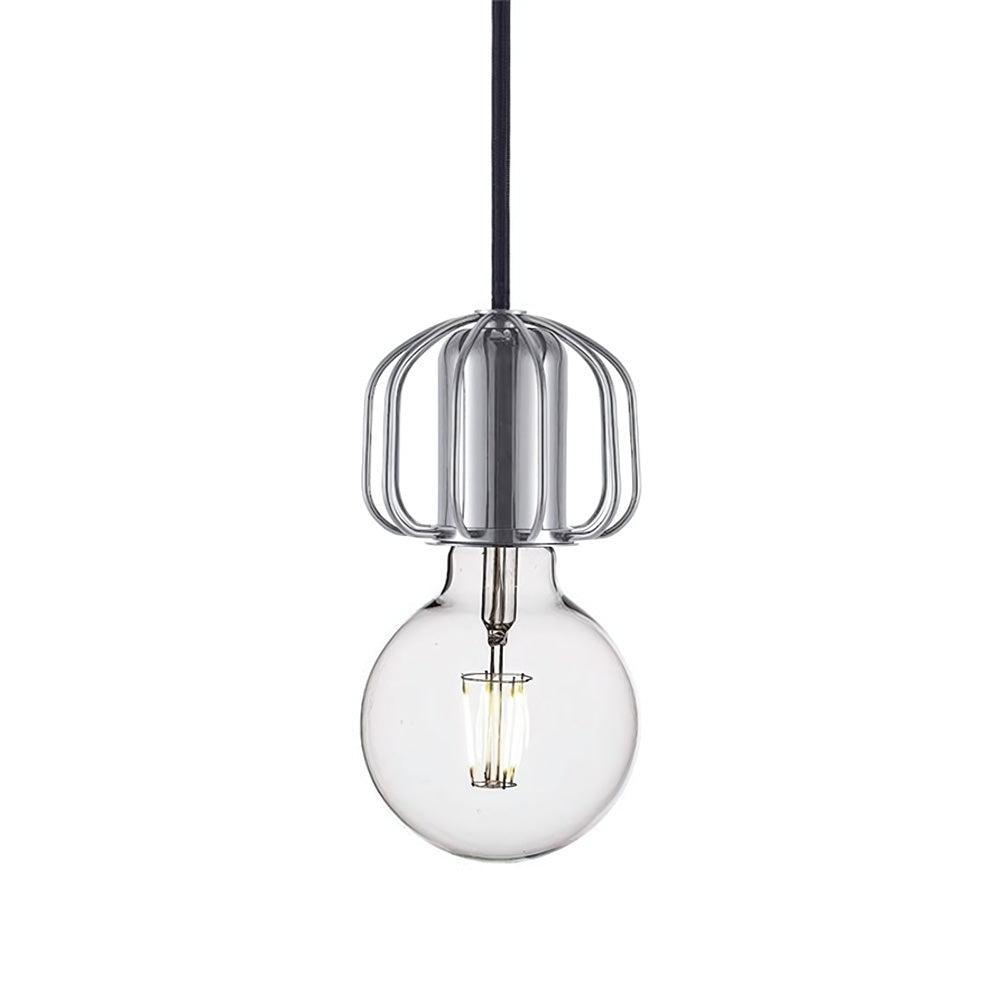 Lampa De Tavan Suspendabila Loft Crom APP594-1CP  4