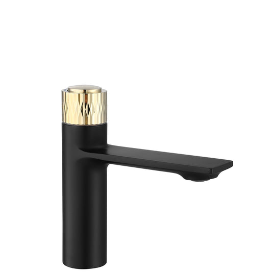 Baterie pentru baie REA Storm Black Gold Low  1