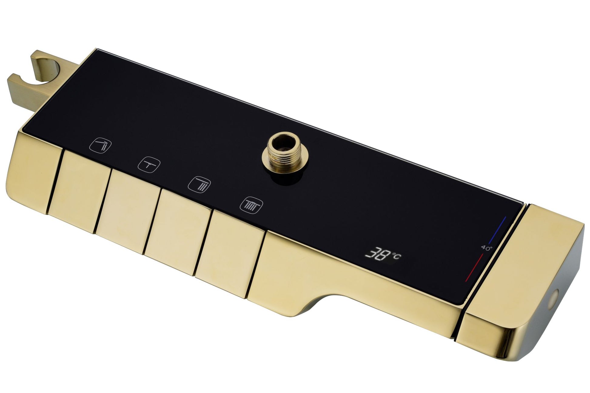 Coloana de dus cu termostat REA ROB Gold Brush  3