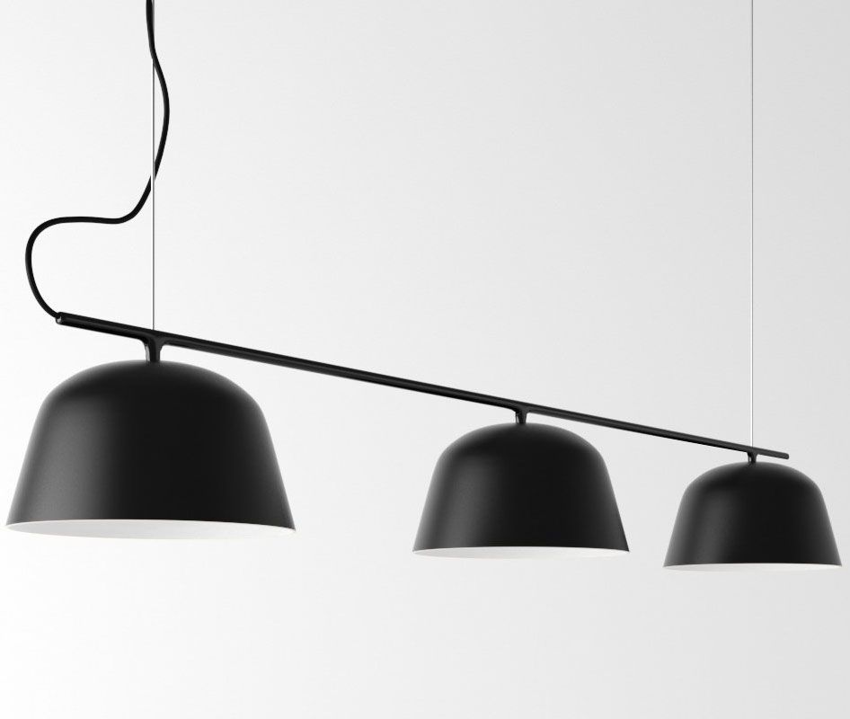 Lampă de tavan APP1478-3CP BLACK  5