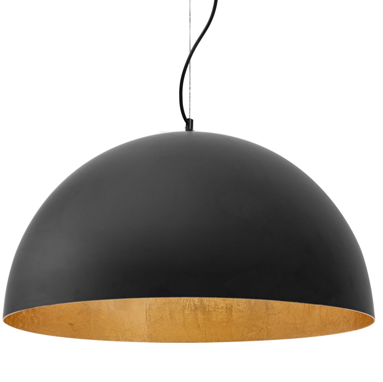 Lampă de tavan suspendată neagra 50cm APP379-1CP 3