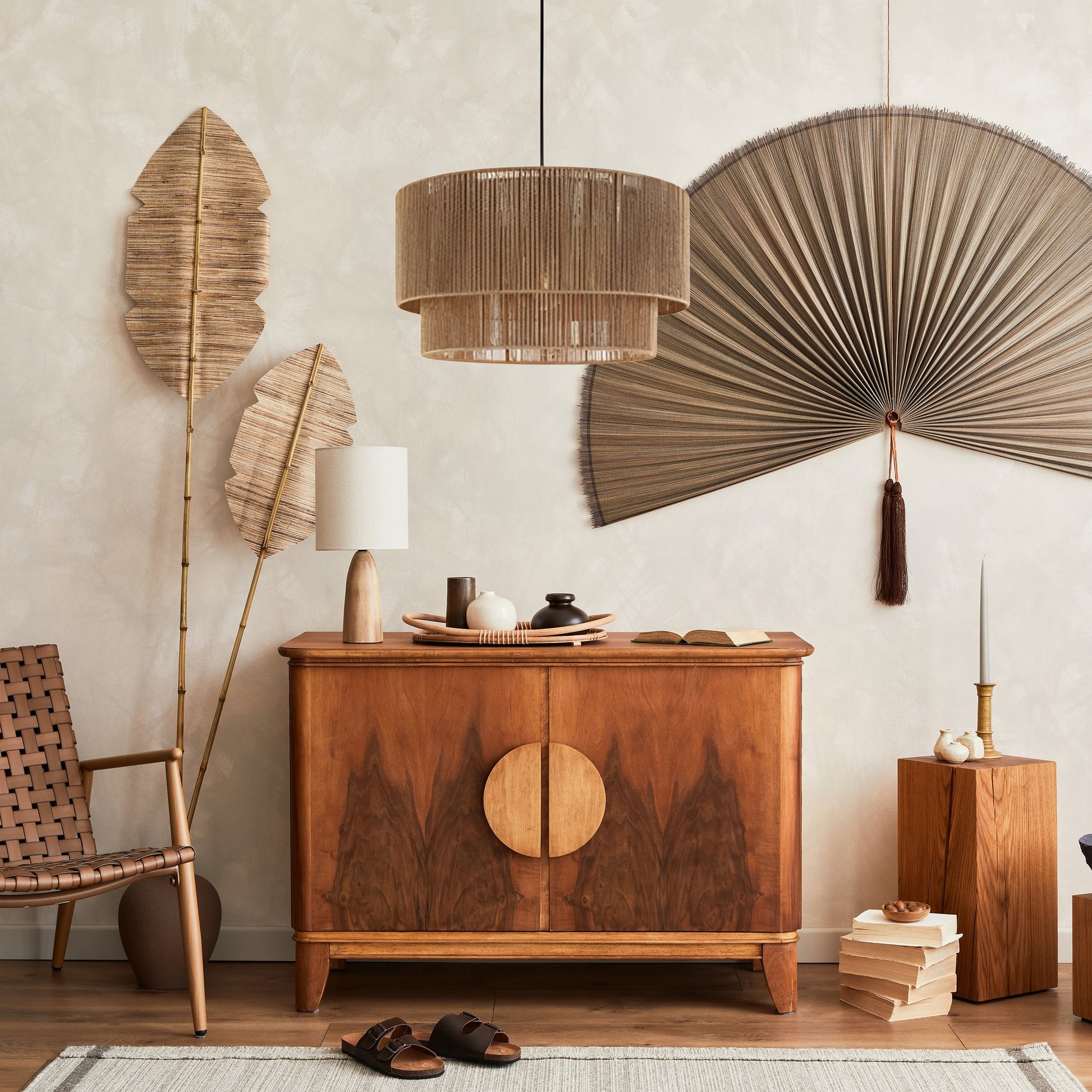 Lampă Suspendată APP1836-1CP Nature Black  3