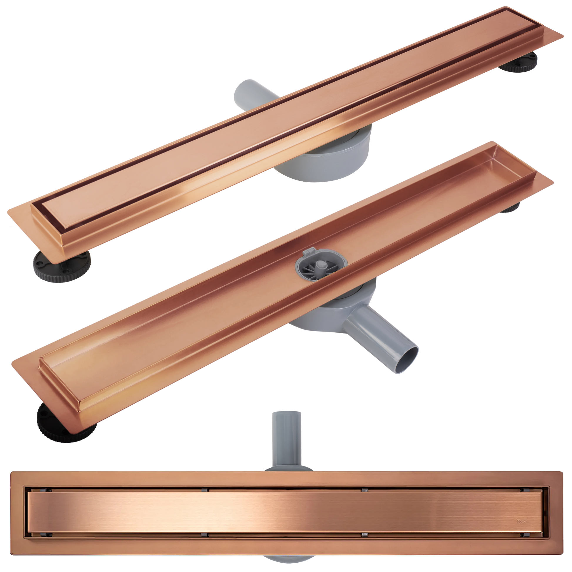 Rigola Dus Rea Neox Pro Brushed Copper 80  1