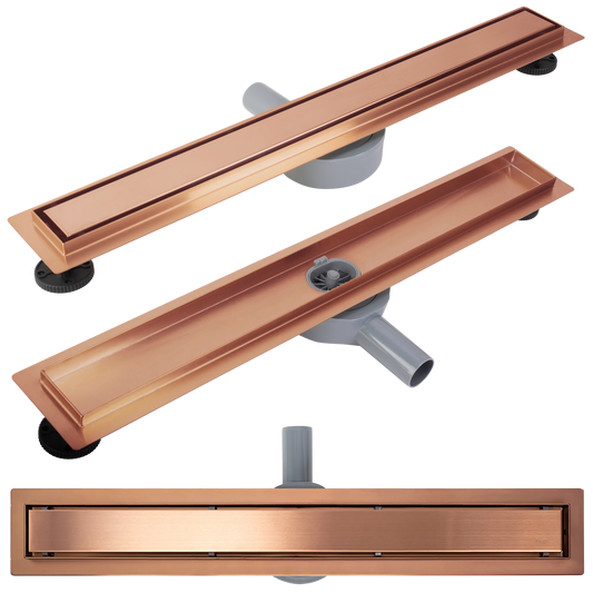 Rigola Dus Rea Neox Pro Brushed Copper 80  1