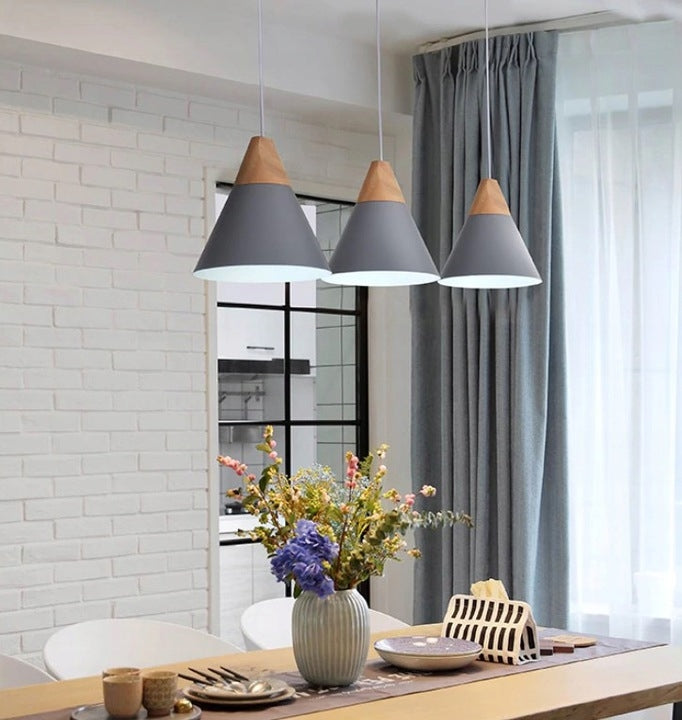 Lampa De Tavan Suspendabila Scandi A Gri  6