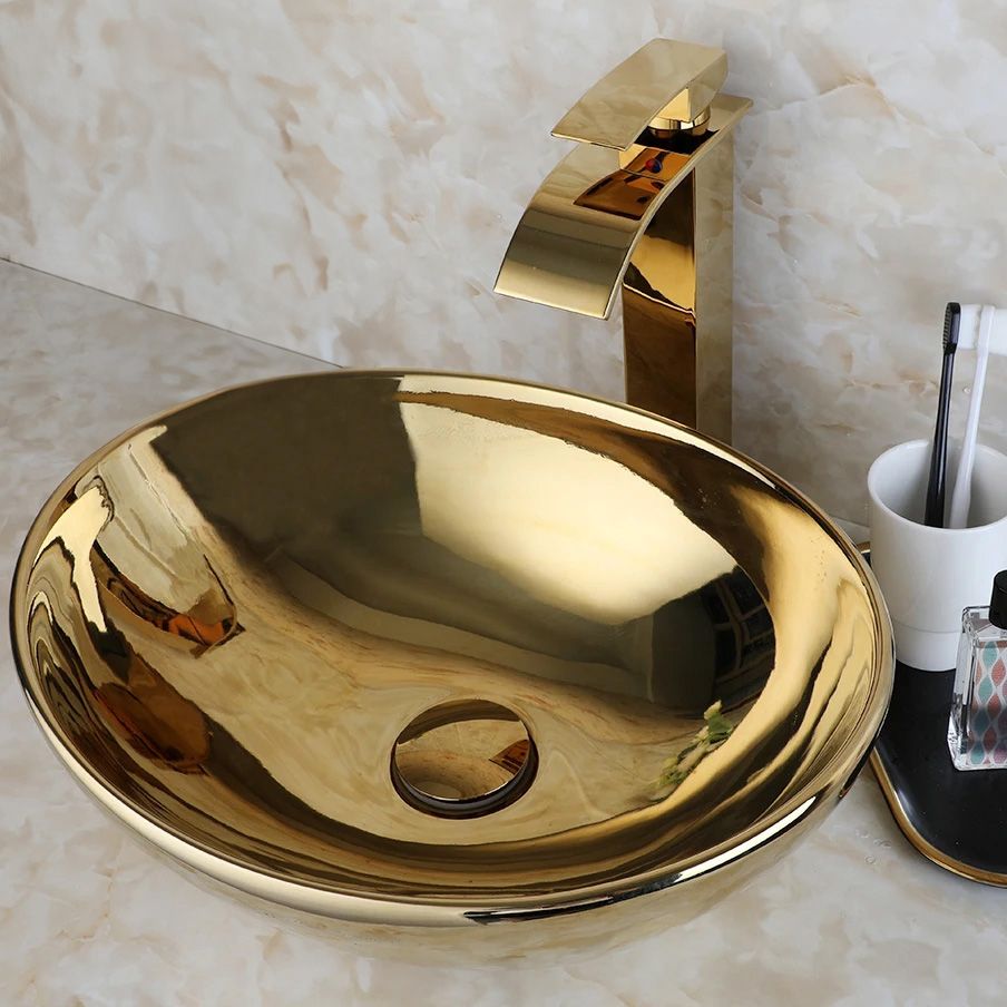 Lavoar pentru blat Rea Sofia Gold 5