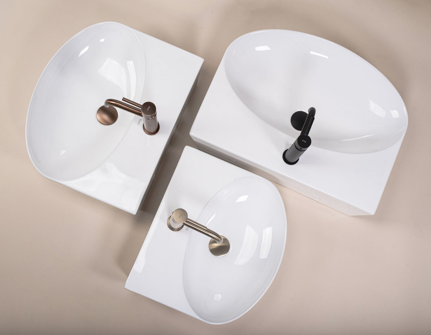 Lavoar Ceramic Pentru Blat Rea Kim 52  5