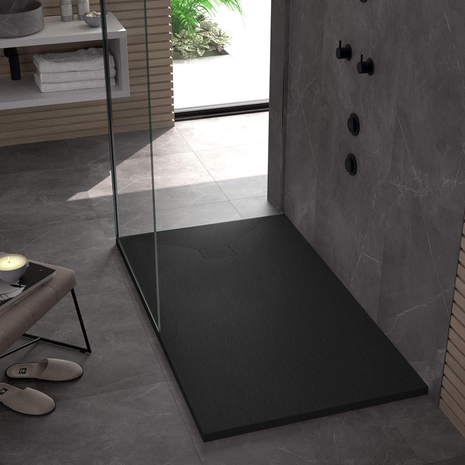 Cada de duș Magnum Black 120x90  2
