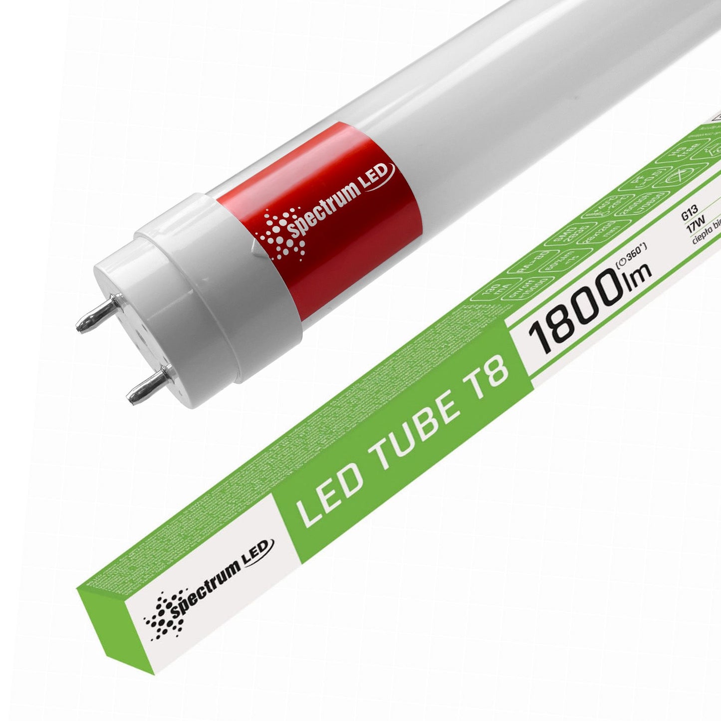 Tub / lampă LED Warm White 120CM T8 230V 17W WOJ+22303 1