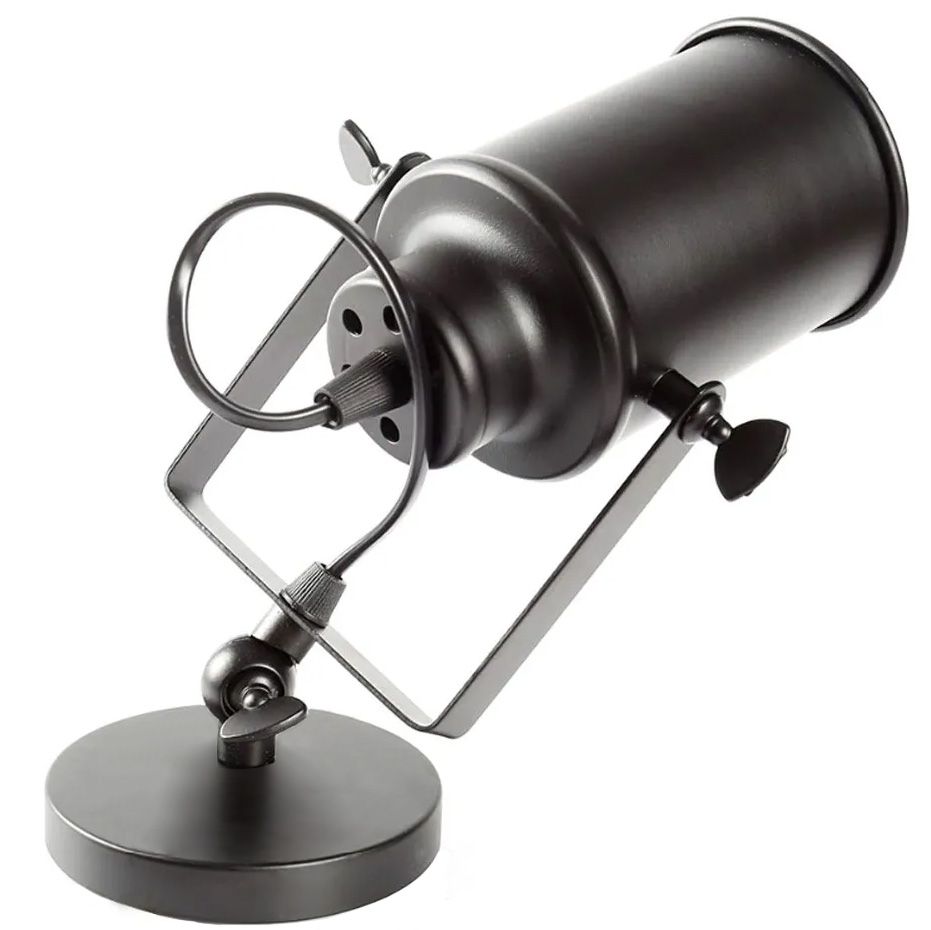Reflector lampa mobila spot DE TAVAN negru E27 APP486-1C 5