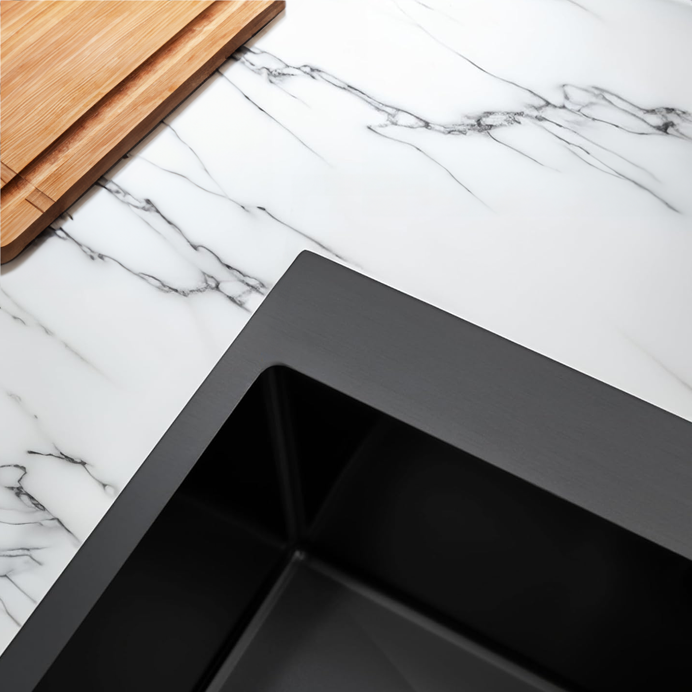 Chiuvetă inox Leo 50 Black fără robinet de bucătărie 5