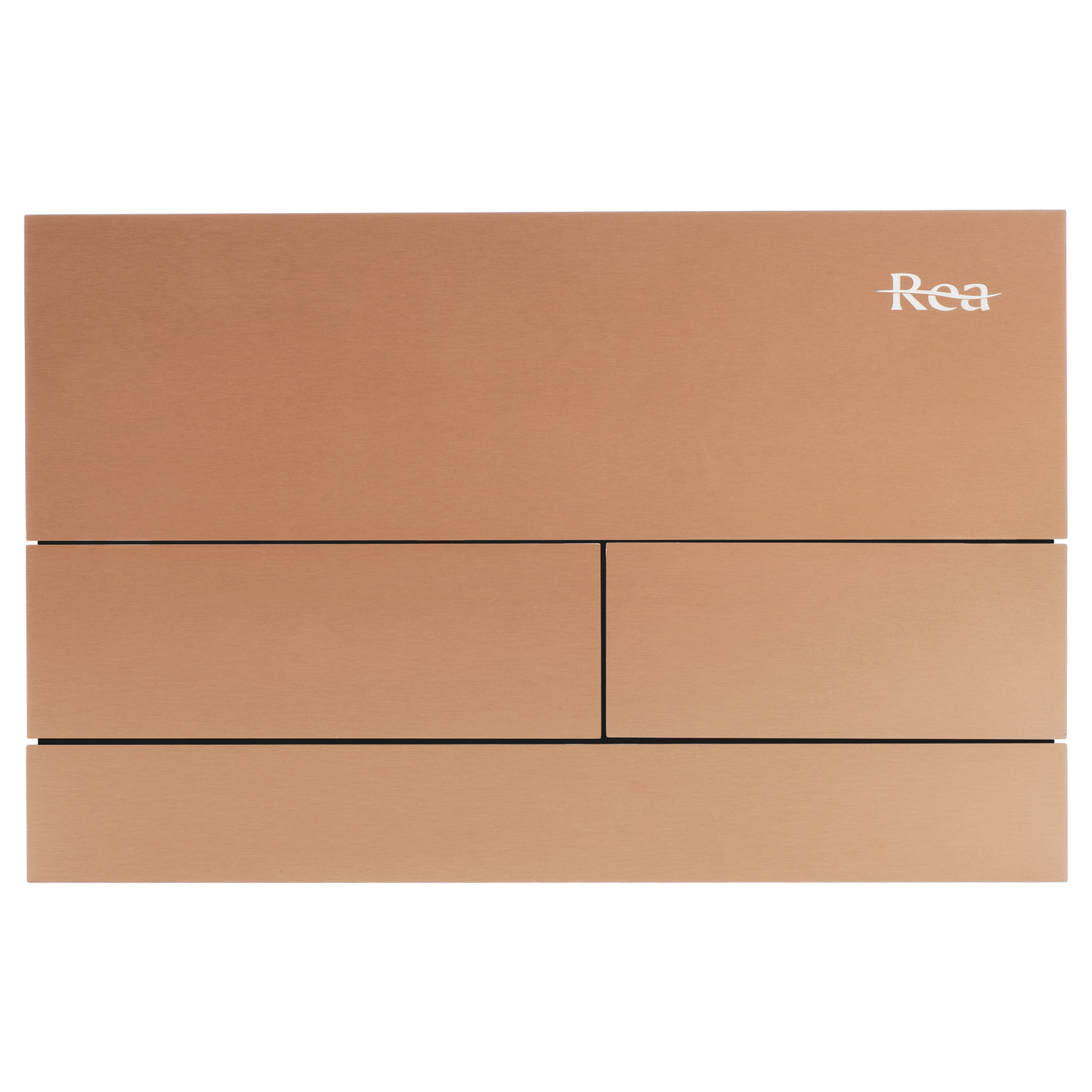 Cadru WC încastrat K011A-Q Rea cu buton T Brush Copper/Rose Gold  5