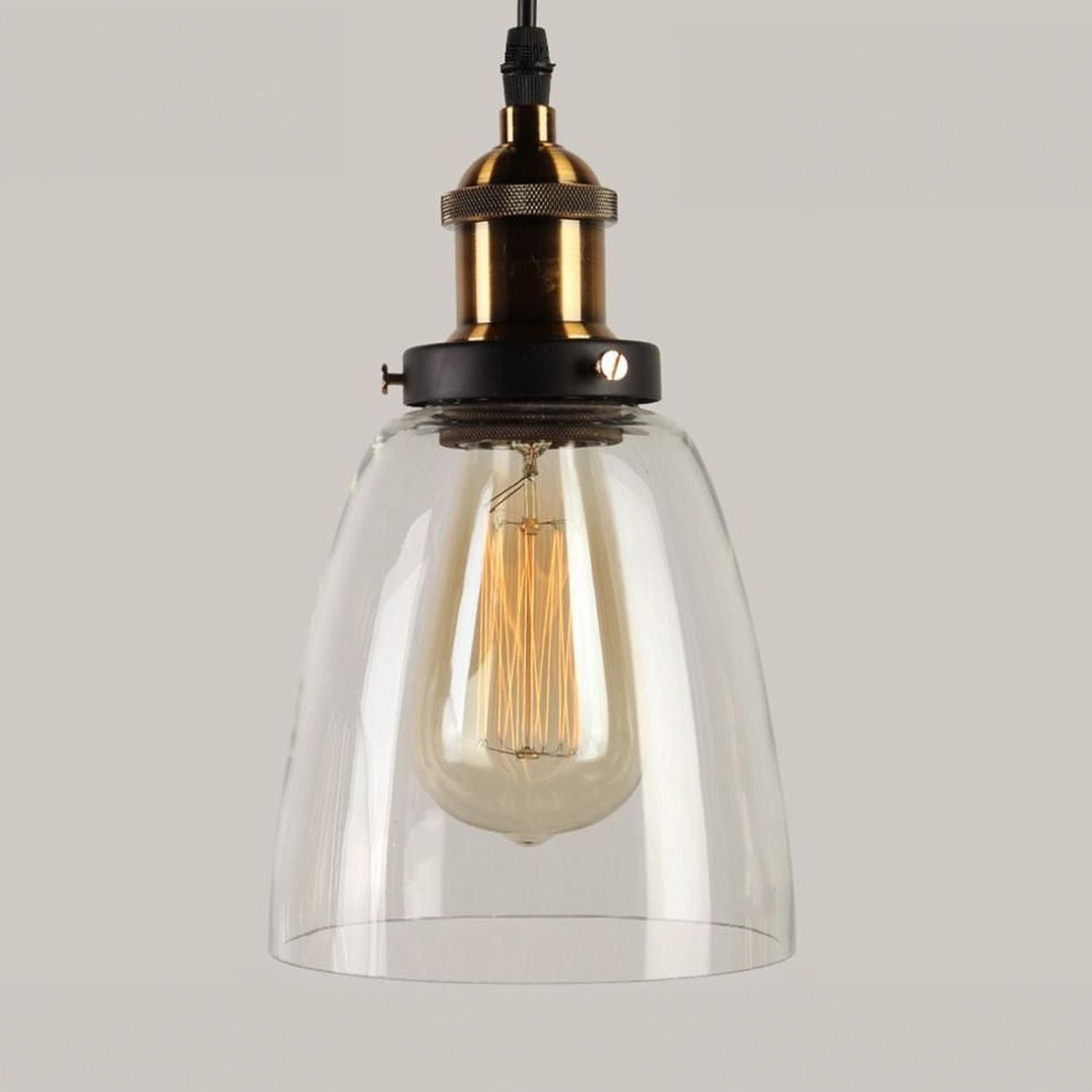 Lampa DE TAVAN SUSPENDABILA din sticla Verto D APP048-1CP  5