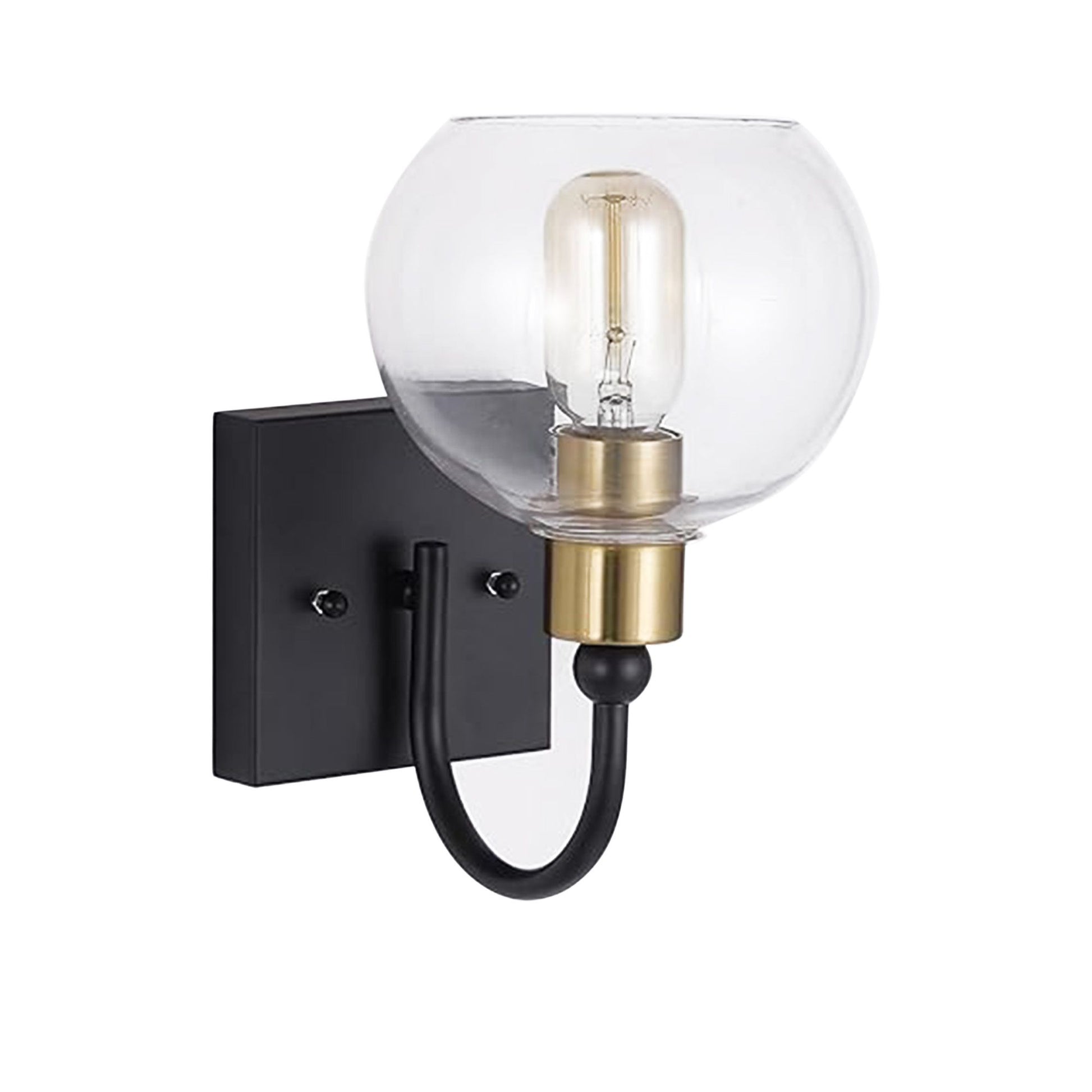 Lampa kinkiet black gold APP1580-1W 2