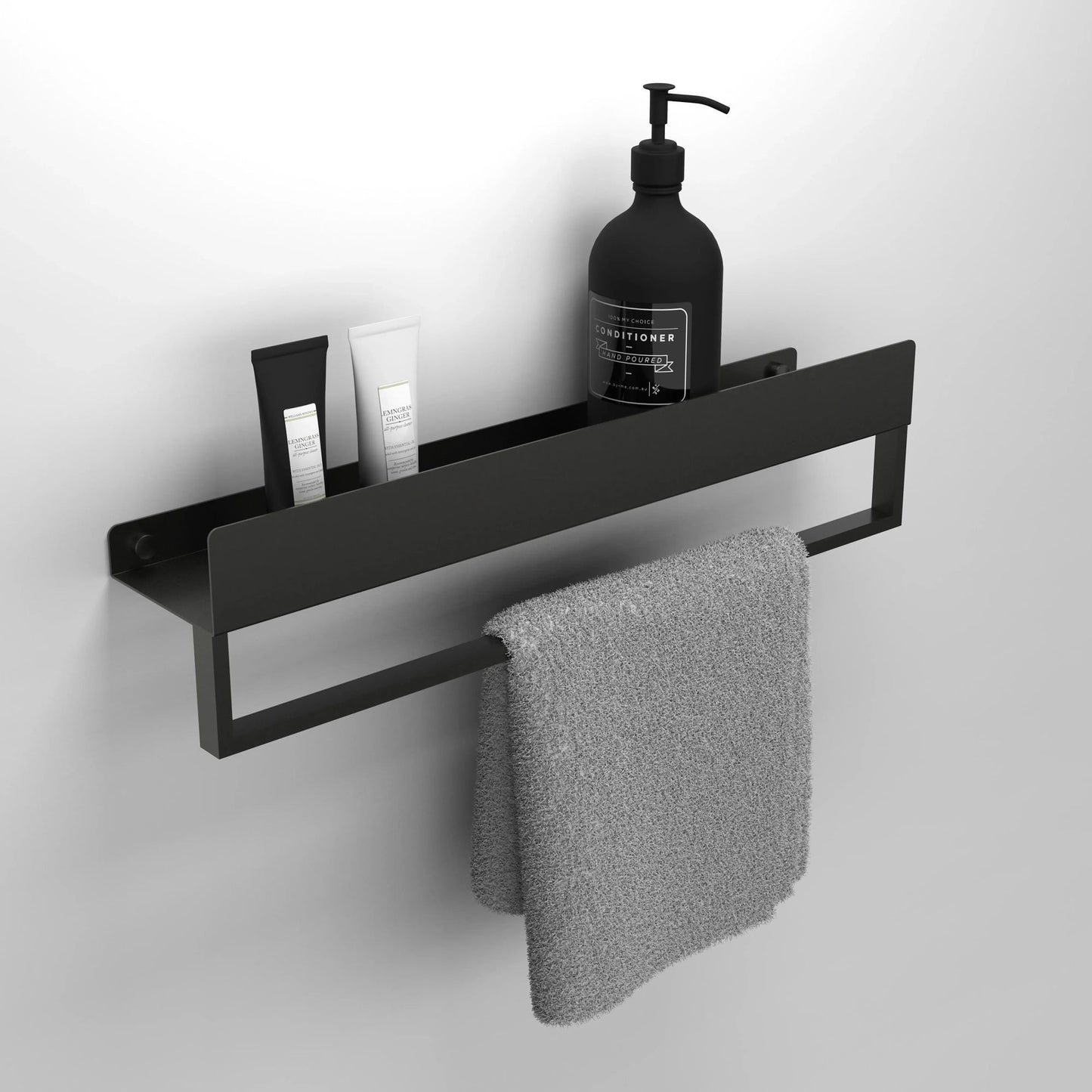 Raft pentru baie SF01 60cm black matt 4