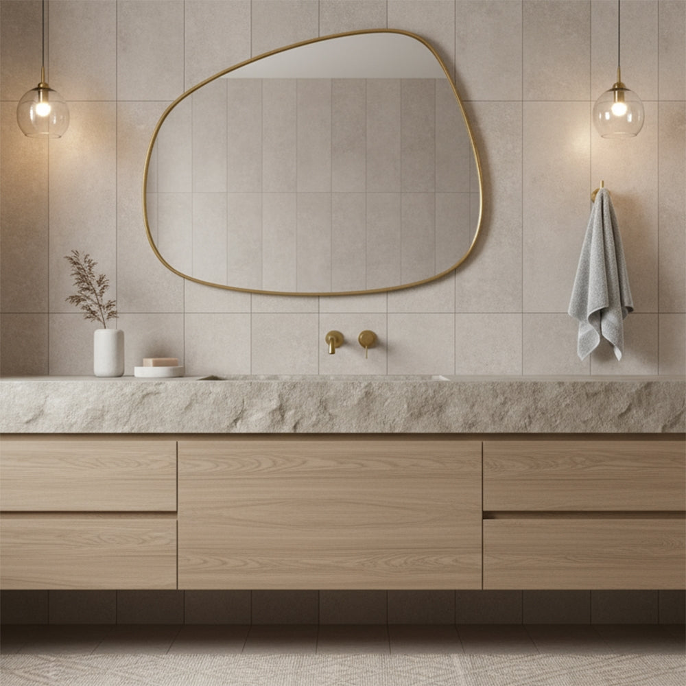 Cuier De Baie Tomi 5805 Brush Gold  2