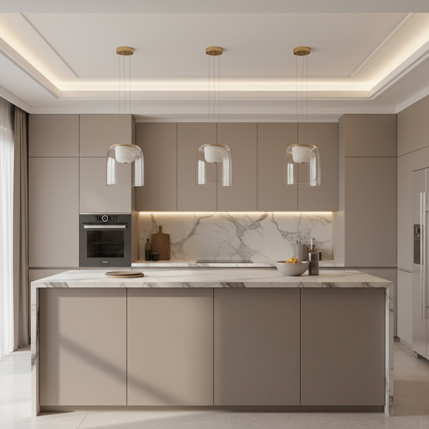 Lampă Suspendată Led APP1689-1PC A Gold  3