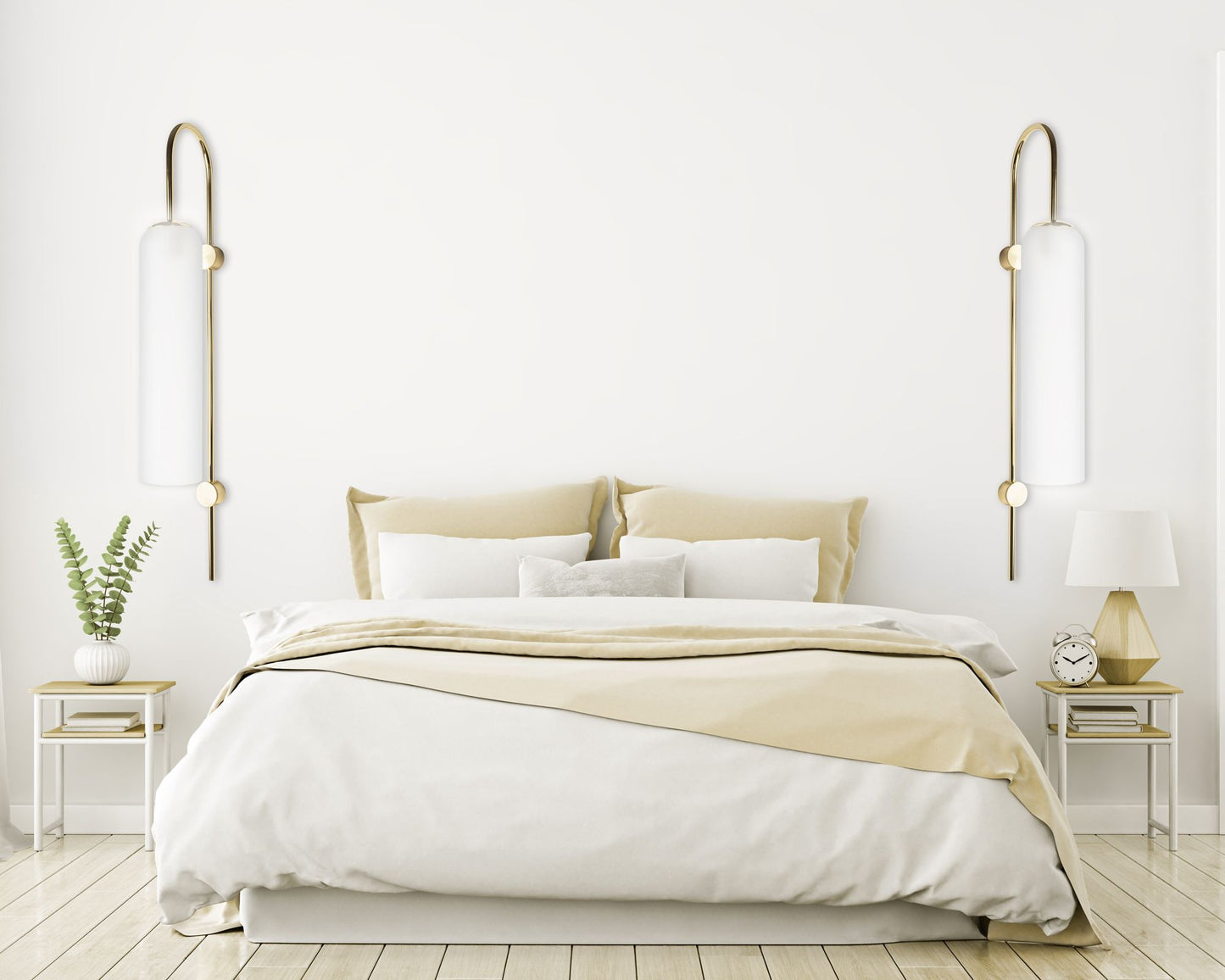 Lampă de perete din sticlă Aurie APP664-1W  4