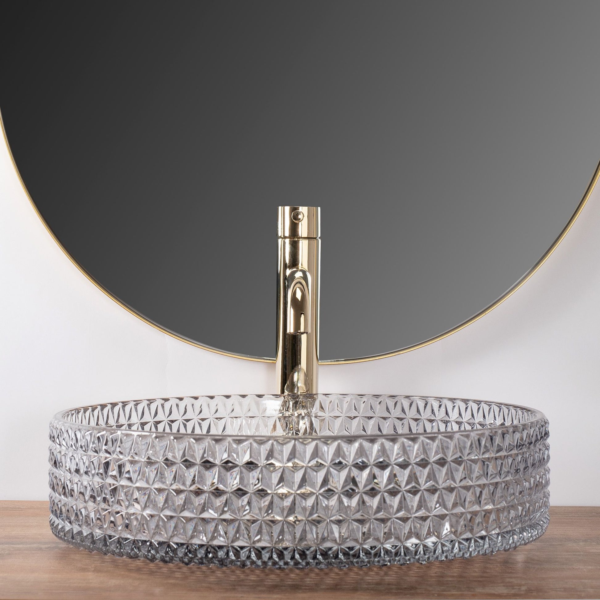 Lavoar pe blat Rea Cristal Grey 39 7
